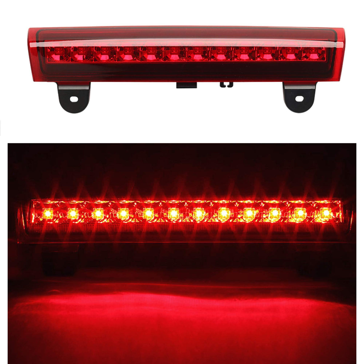 Husuku High Mount 3Rd Third Brake Light Cargo Light Fits For Chevrolet Tahoe Gm/Suburban/Gmc/Yukon 2000-2006 Led Rear Cargo Ligh
