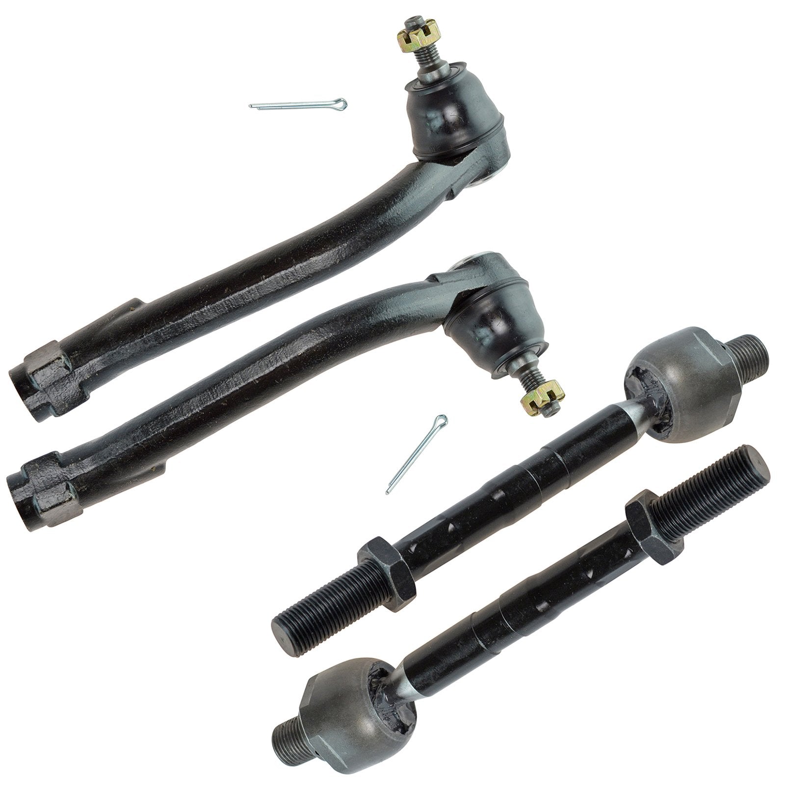 Trq Front Tie Rod Set Compatible With 2006-2010 Kia Optima 2007-2010 Rondo