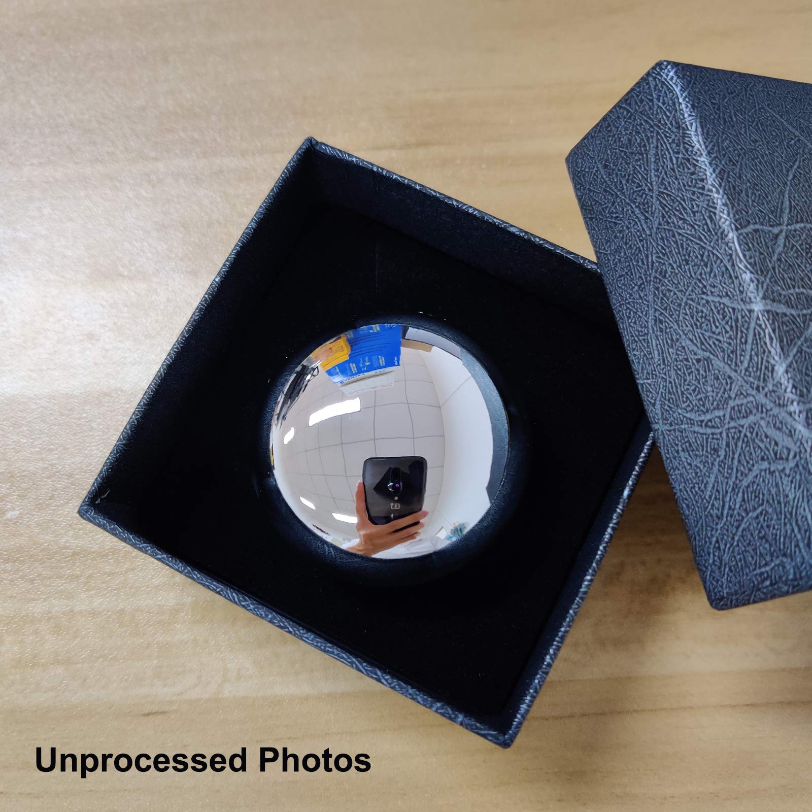 BASIKER F150 Shifter Knob Chrome Cap for 2004 2005 2006 Ford F-150 Patent Pending with Stronger Clips - Install in Seconds - Tri