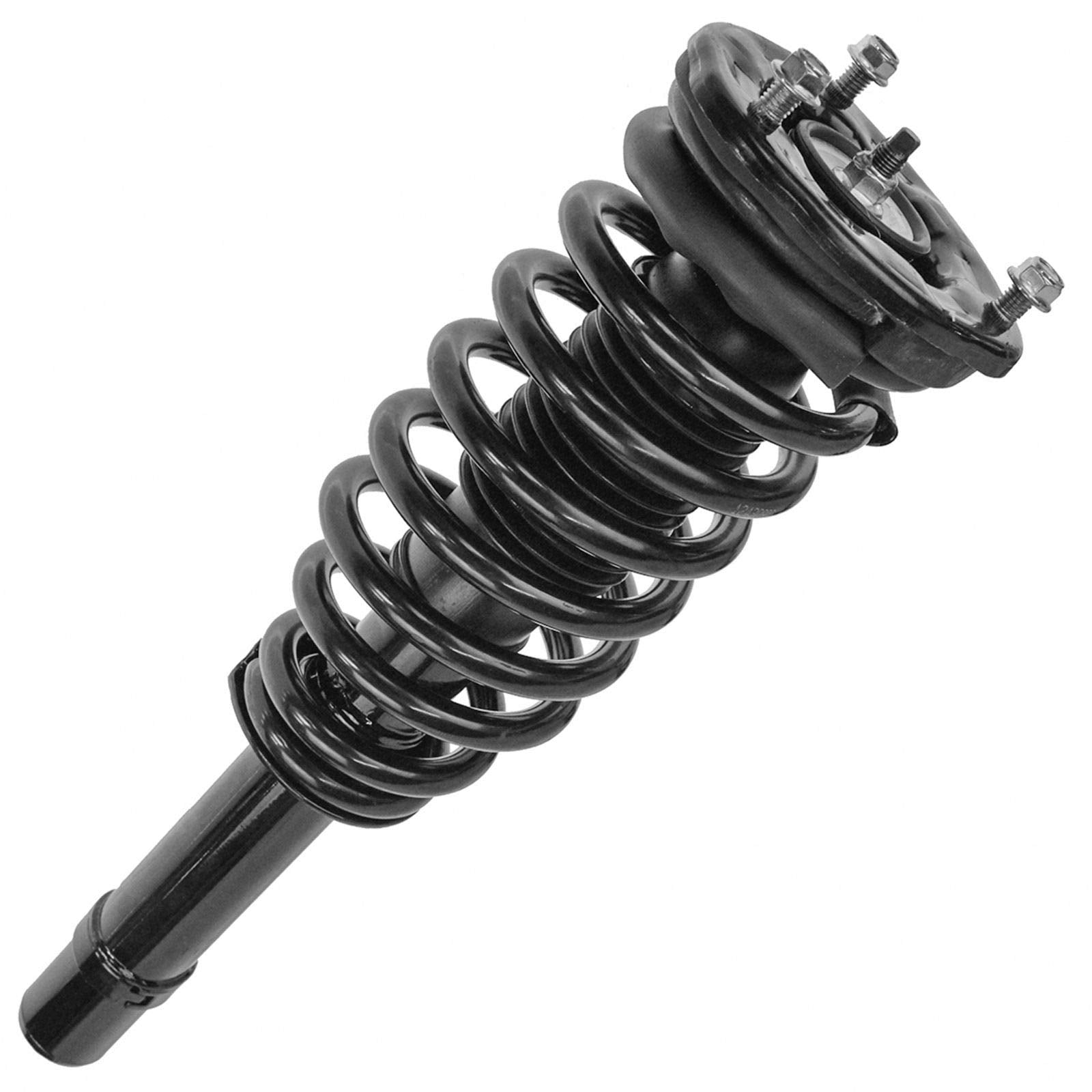 Trq Front Strut & Coil Spring Assembly Set Driver & Passenger Sides Compatible With 00-05 Hyundai Sonata 01-06 Kia Optima