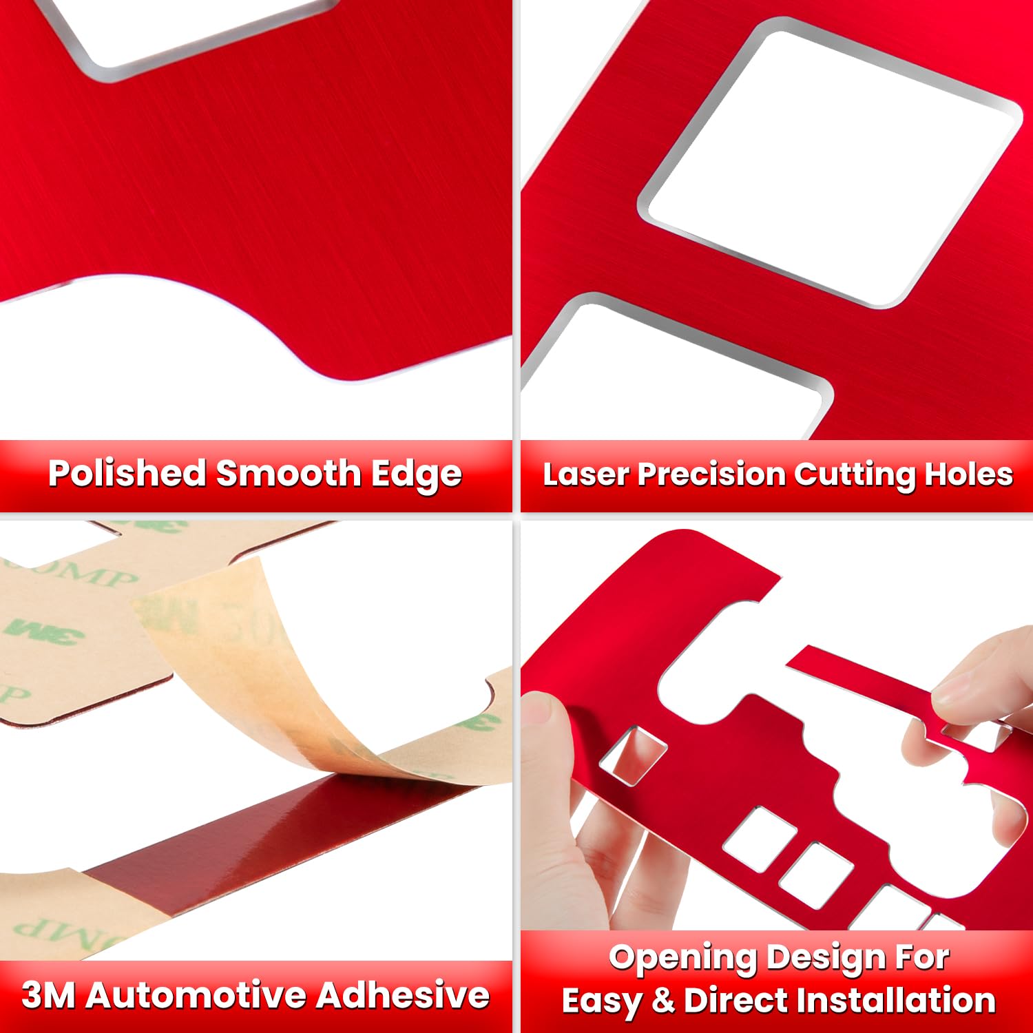 Trim Gear Frame Cover Gear Shift Box Cover for Jeep Wrangler 2012-2018 JK JKU Sport Sahara Freedom Rubicon Unlimited Gear Shift