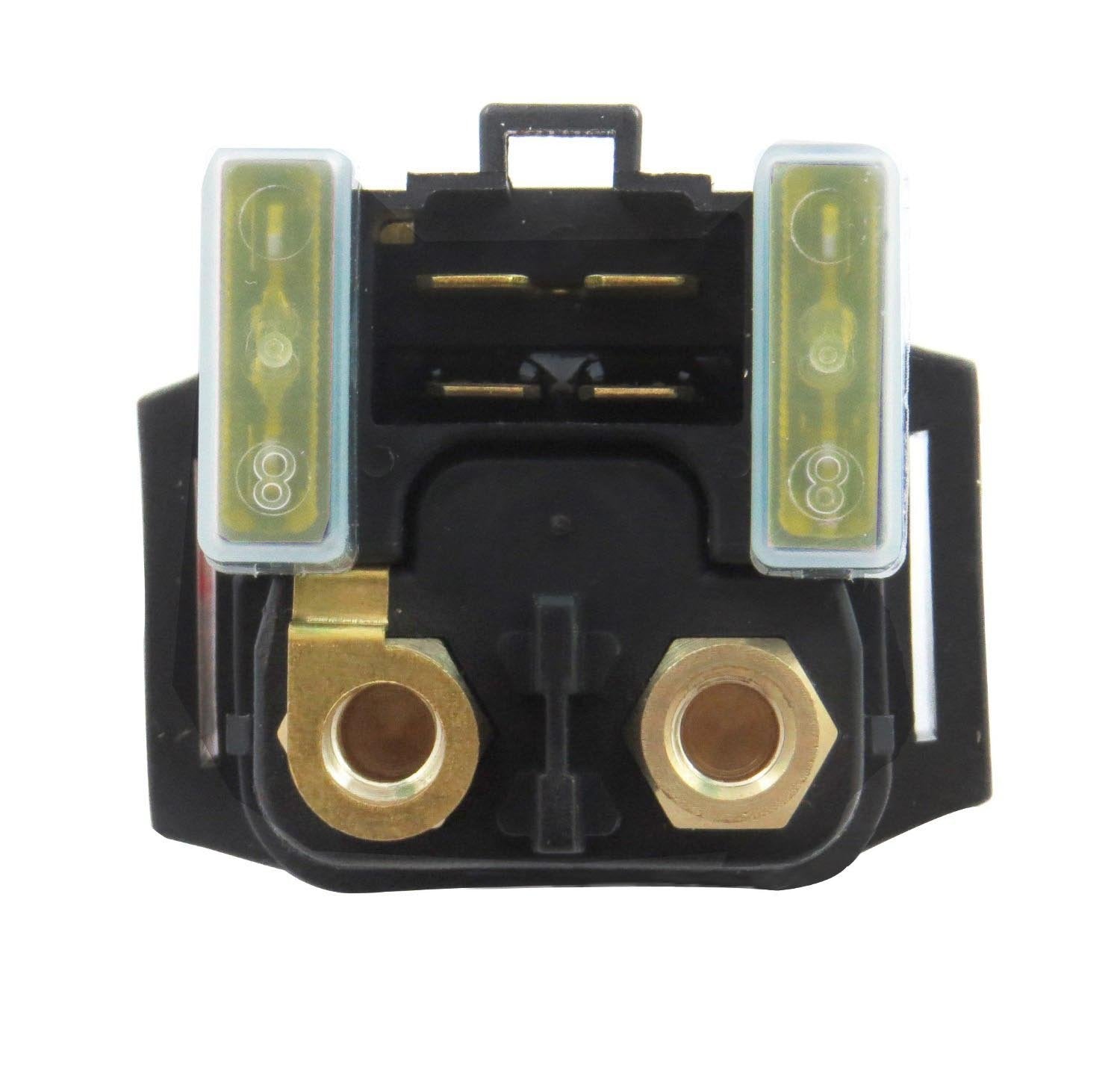 GLENPARTS Starter Solenoid Relay Replacement for Replacement for Yamaha ATV Raptor 660 YFM660 2001 2002 2003 2004 2005