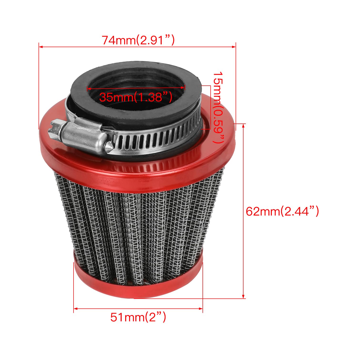 Yoxufa Pz19 Carburetor Carb Cable Choke For Taotao Baja Kazuma Loncin Sunl Peace Sports Kayo Fox Ssr Lazer 6 Kandi 50 70 90 110 125Cc Chinese 4 Wheeler Atv Quad Pit Dirt Bike Go Kart Cart Moped Parts