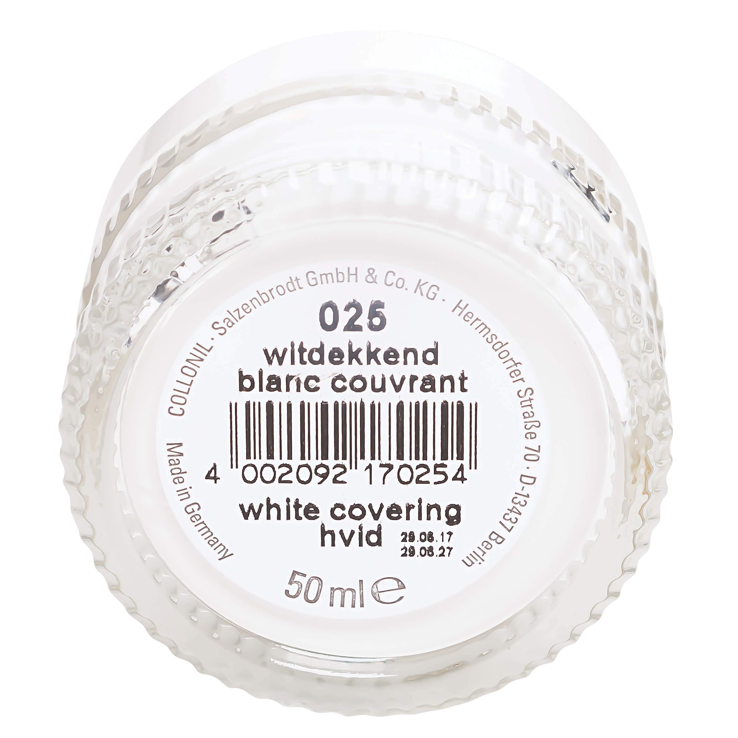 Collonil White Cream Polish For Smooth Leather Shoes Boots Handbags