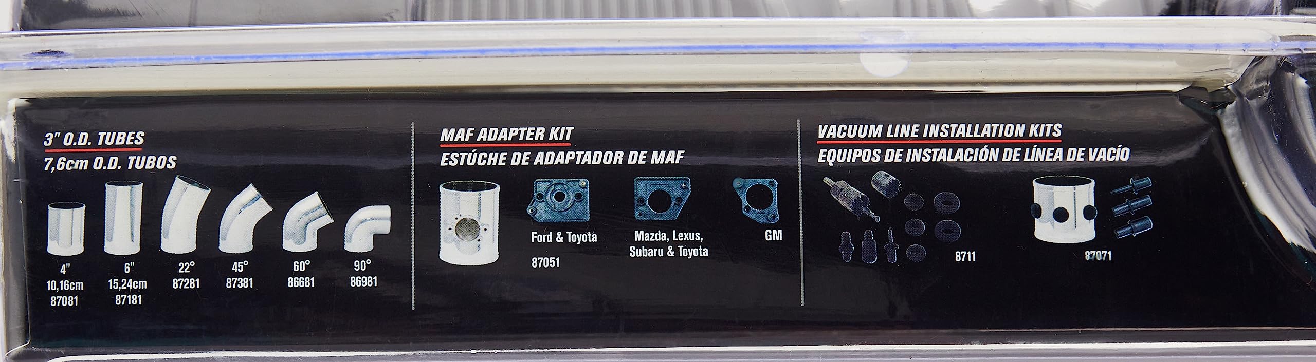 Spectre Performance 8741 Black 3'' Air Duct Hose