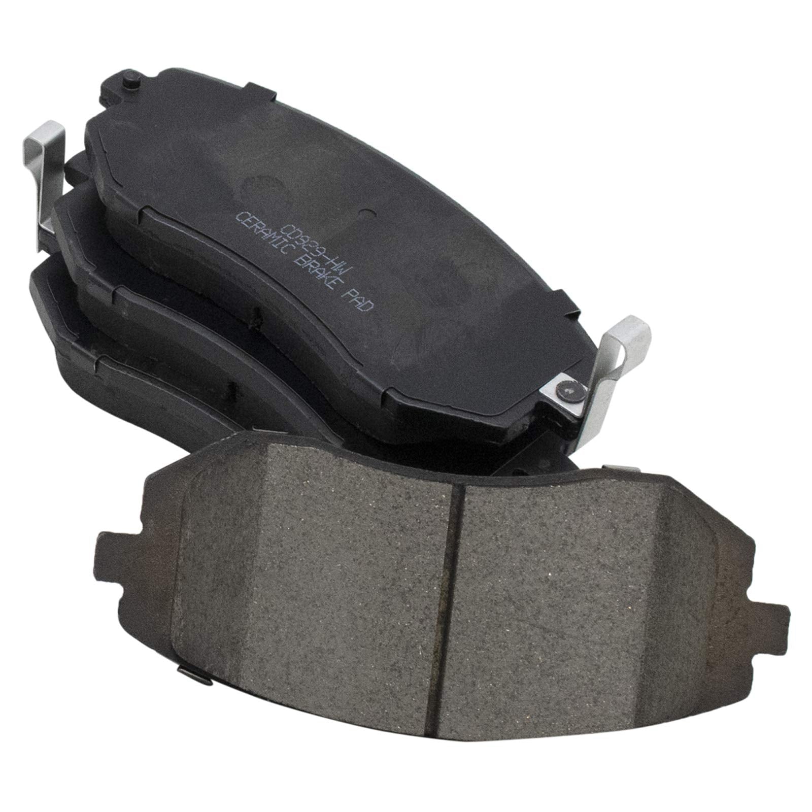 TRQ Front Brake Pads Ceramic Compatible with 2005-2006 Saab 9-2X 2003-2006 Subaru Baja 2003-2010 Forester 2002-2010 Impreza 2002
