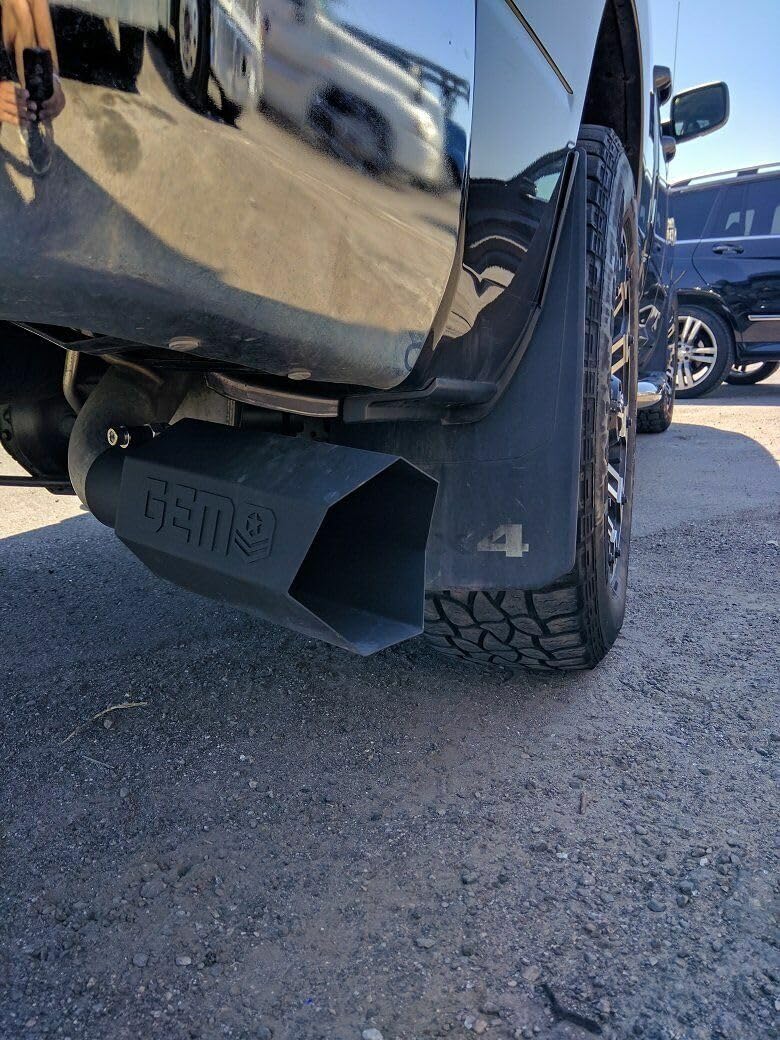 Maxway Int. Gem Tubes 712254 Black Big Mouth Tip (2.5 Inlet / 4 Outlet X 10 Length), 1 Pack