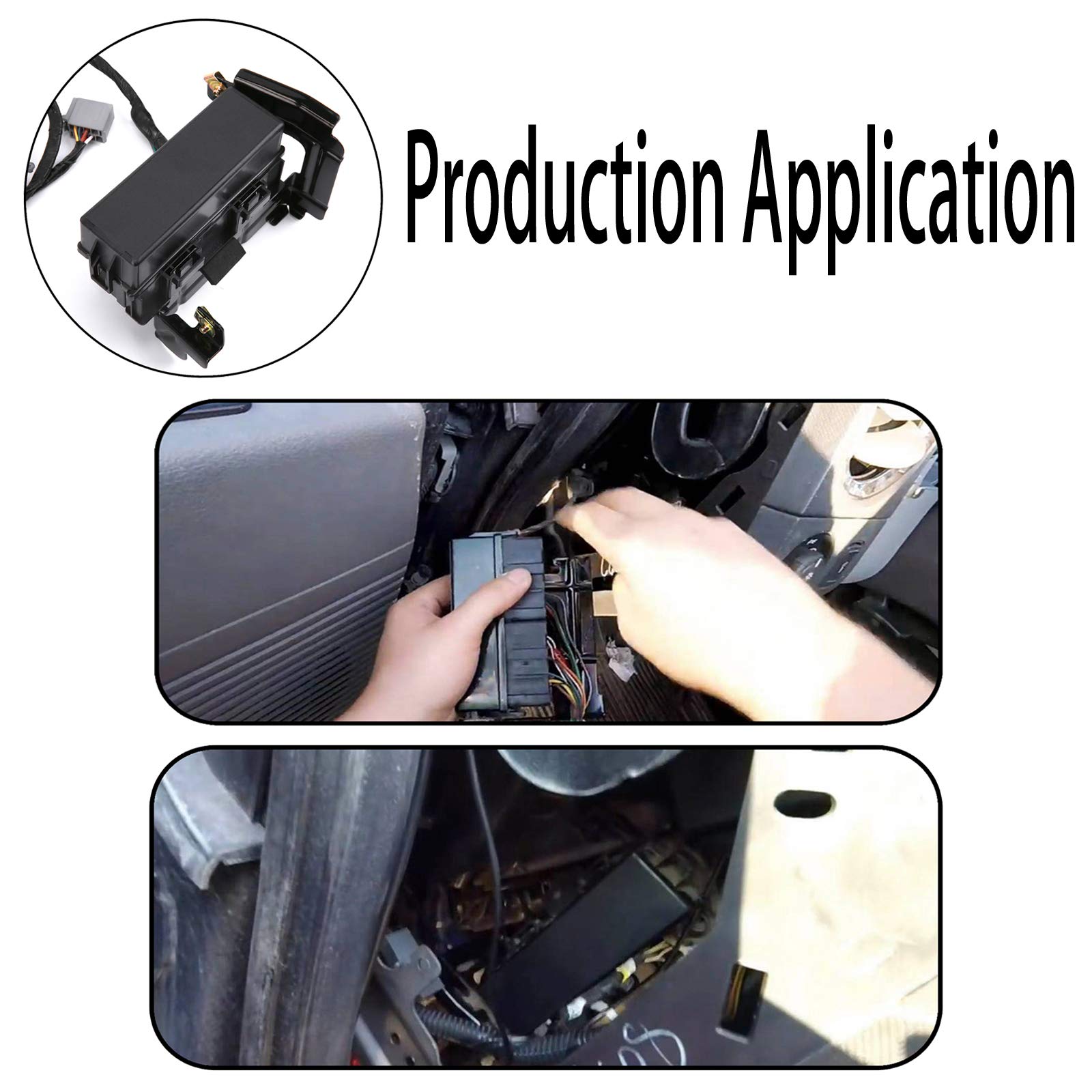 Weileite In-Dash Auxiliary Upfitter Switch Panel Kit Compatible With Ford F250 F350 F450 F550 F650 F750 2011-2016 Super Duty Replaces Bc3Z14A303B Al3Z13D730Aa Al3Z-13D730-Aa