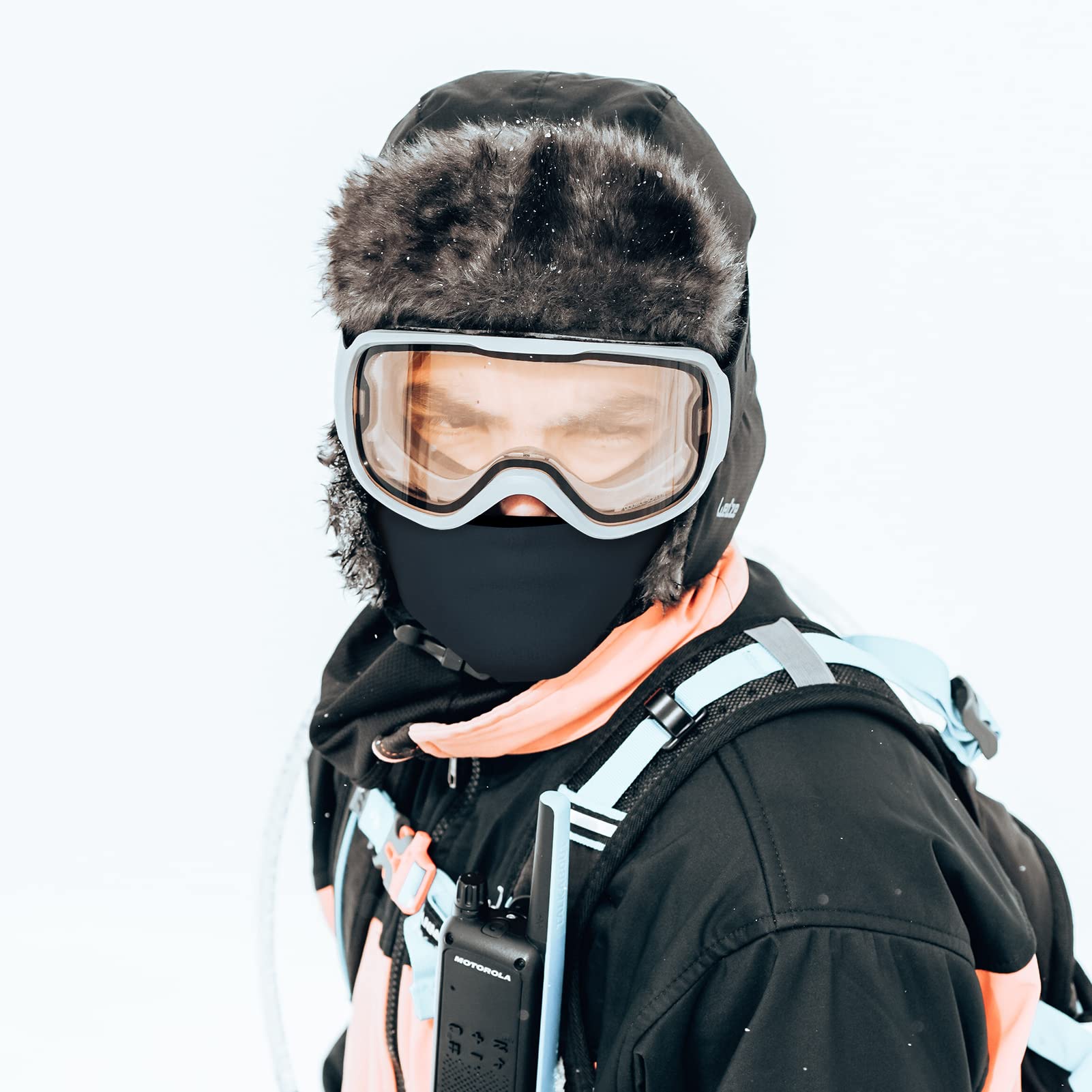 Yeslife Thicker Ski Mask, Face Mask For Men And Women In Cold Weather, Skiing, Snowboarding, Motorcycle, Uv Protection & Wind Pr