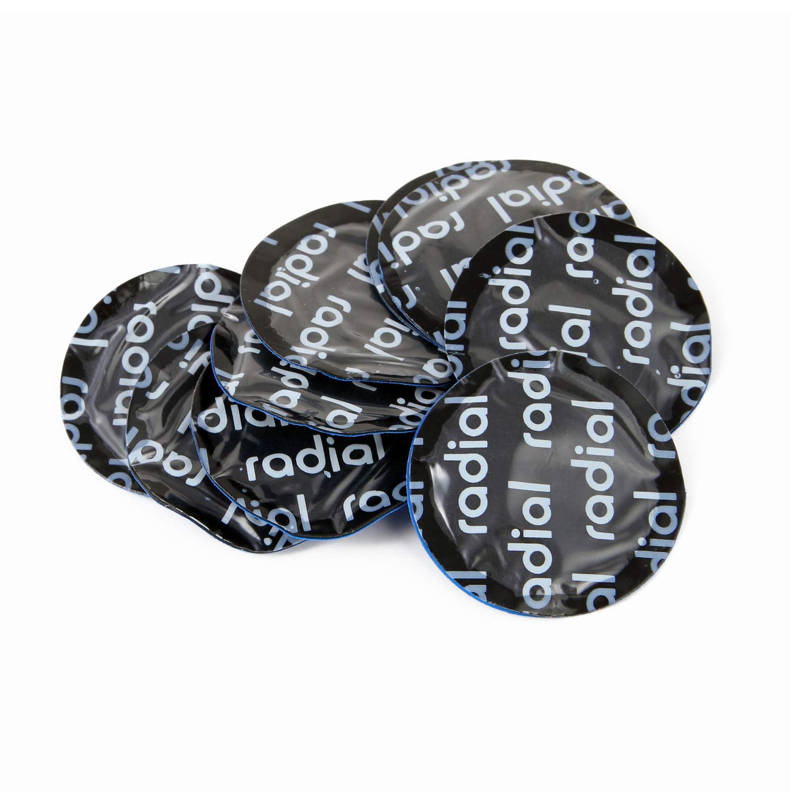 Rocktrix Small Radial Tire Patches, Pack Of 50, 1-5/8' Diameter (41Mm), Round Rubber Repair Patch For Tubeless Tires