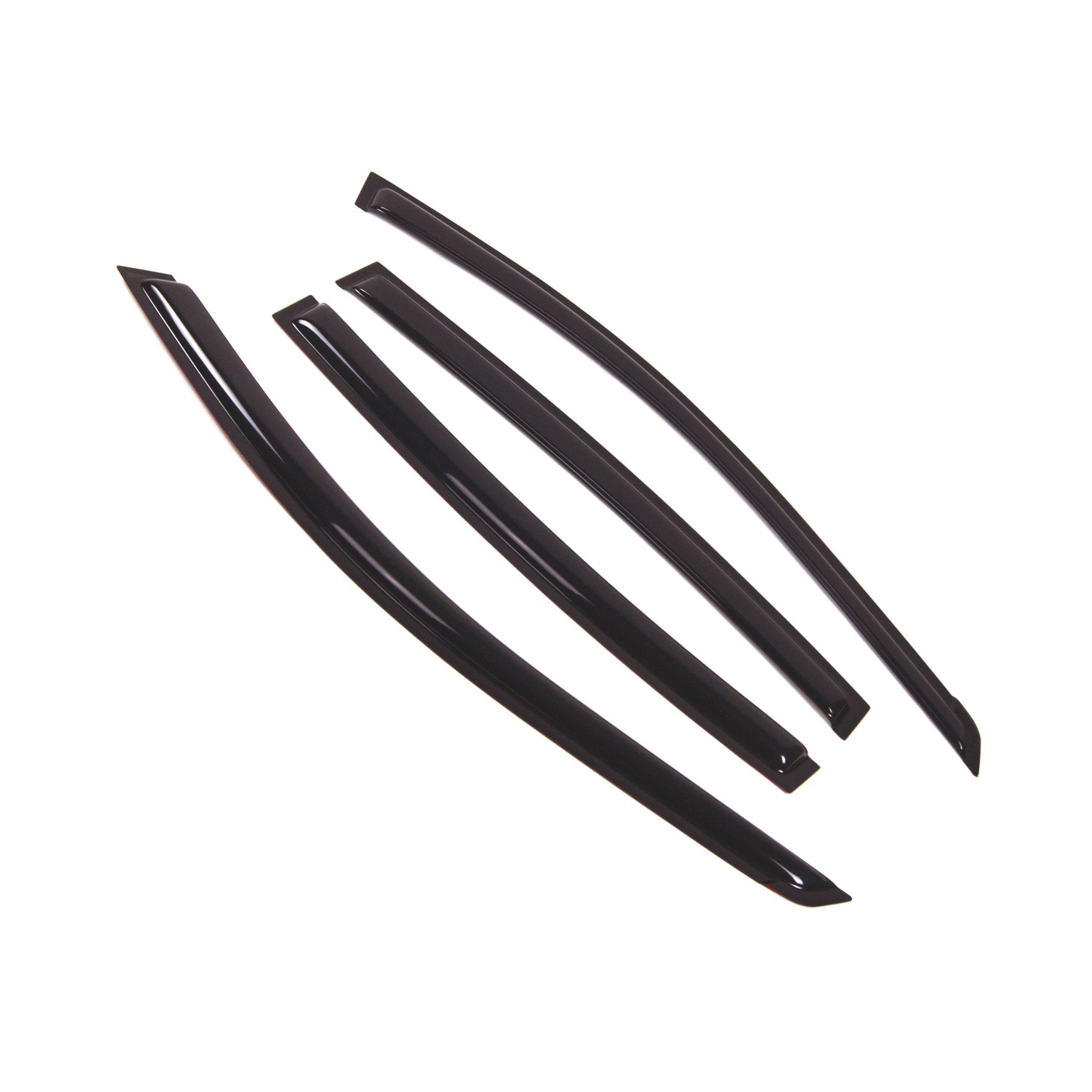 Tuningpros Outside Mount Window Vent Visors Rain Guards Compatible With Nissan Altima Sedan 2002-2006 | Side Window Wind Deflect