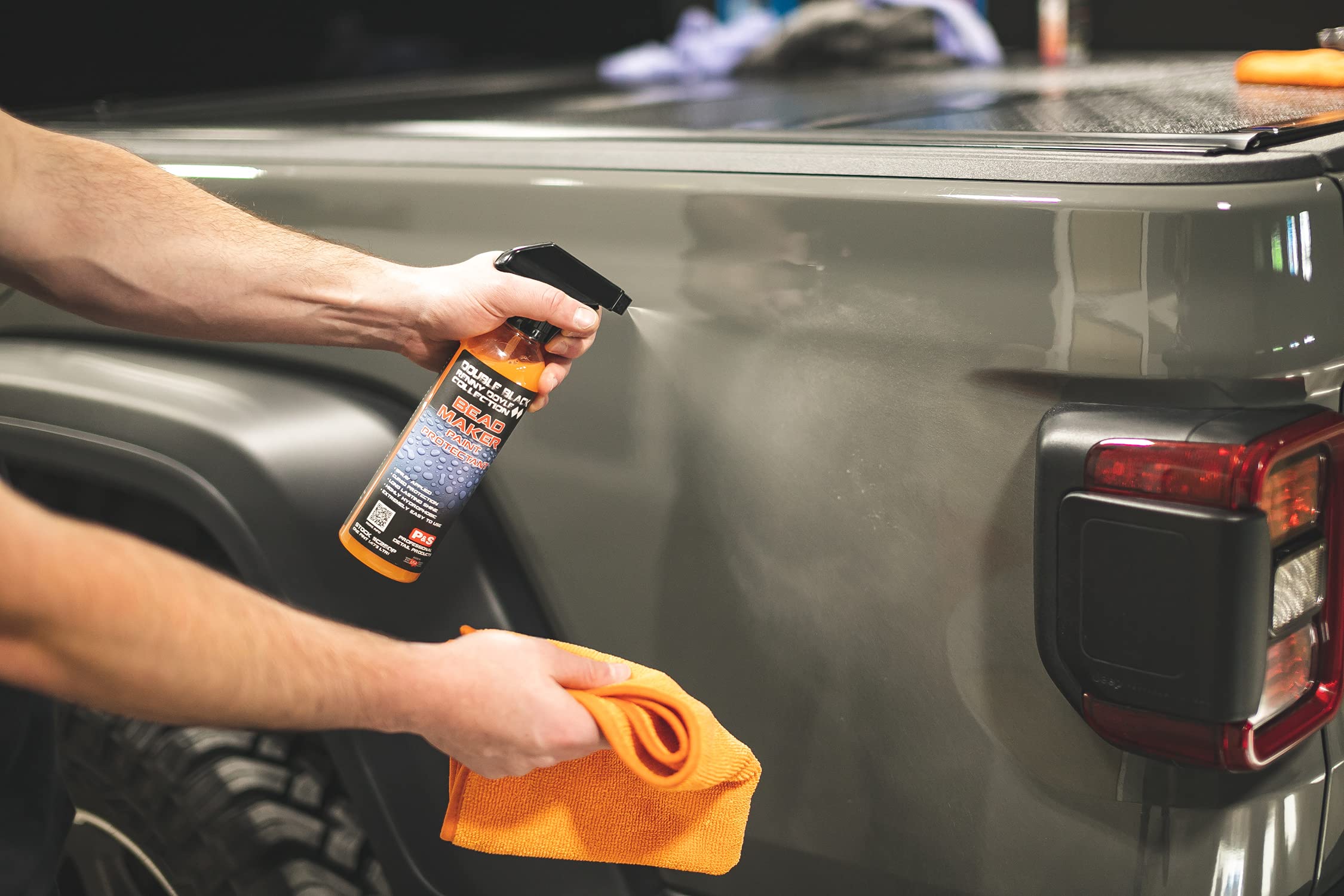 P & S Professional Detail Products - Bead Maker - Paint Protectant & Sealant, Easy Spray & Wipe Application, Cured Protection, Long Lasting Gloss Enhancement, Hydrophobic Finish, Great Scent (1 Pint)