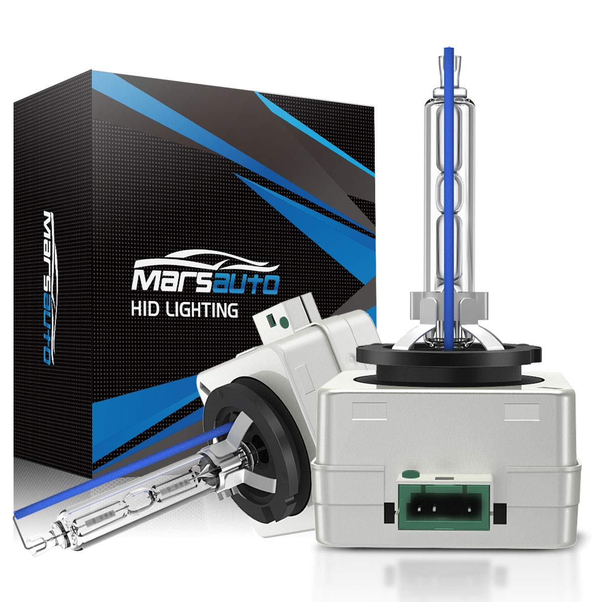 Marsauto D3S Hid Bulbs, 35W Super Bright Xenon, 5000K Comfort Daylight Hid Bulb(Not Halogen/Led Bulb), 5 Minutes Installation, L
