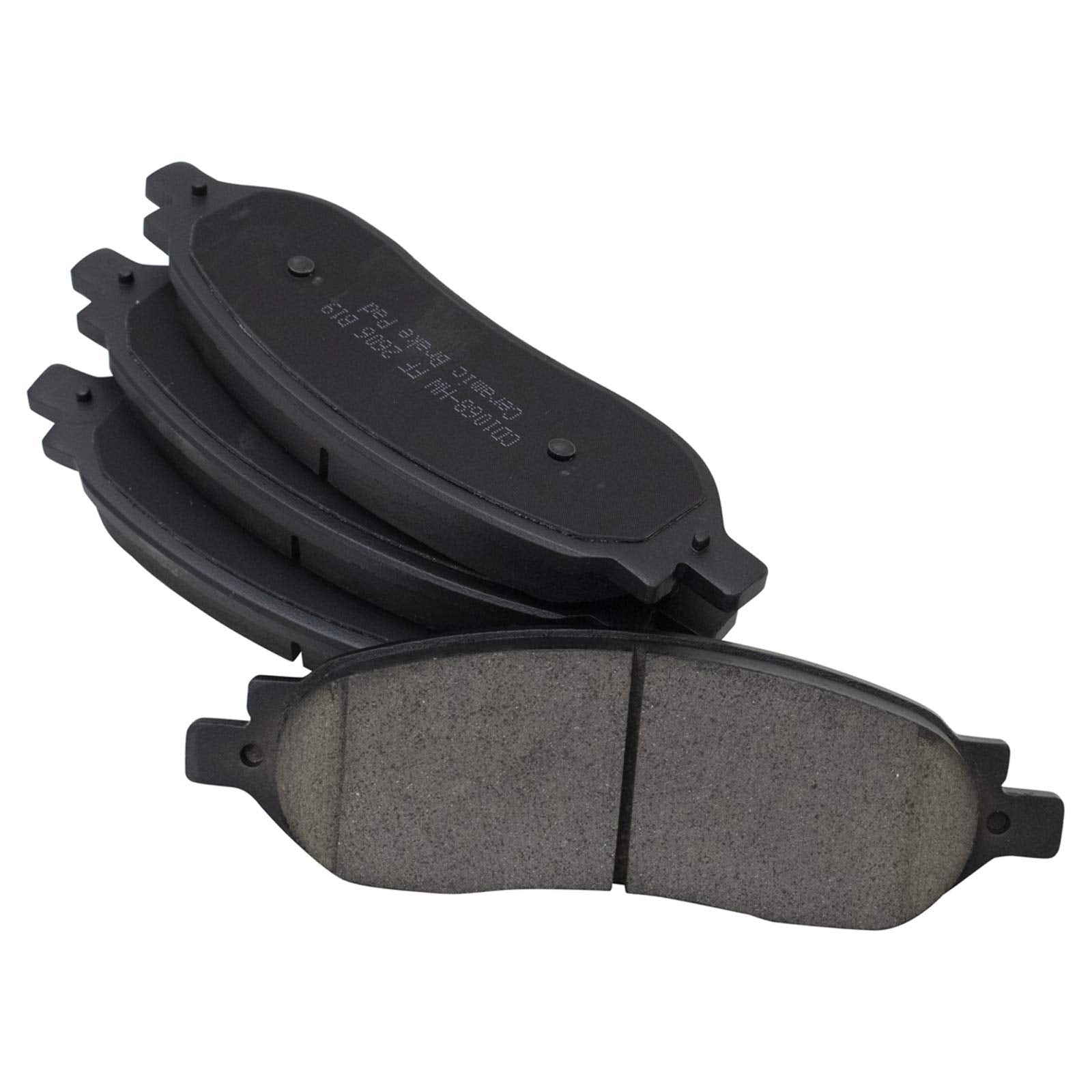 TRQ Rear Brake Pads Ceramic Compatible with 2005-2007 Ford F-250 Super Duty F-350 Super Duty