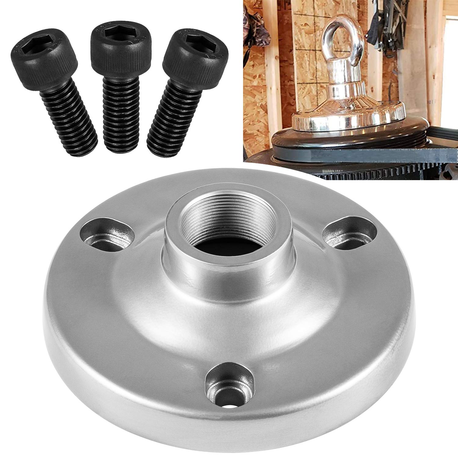 For Mercury Verado Lifting Adapter With Bolts Mt0024 Compatible With Mercury Verado Flywheels And 150Hp 4-Stroke Outboard Motors, Replaces Oe 91-895343T02, 895343T02