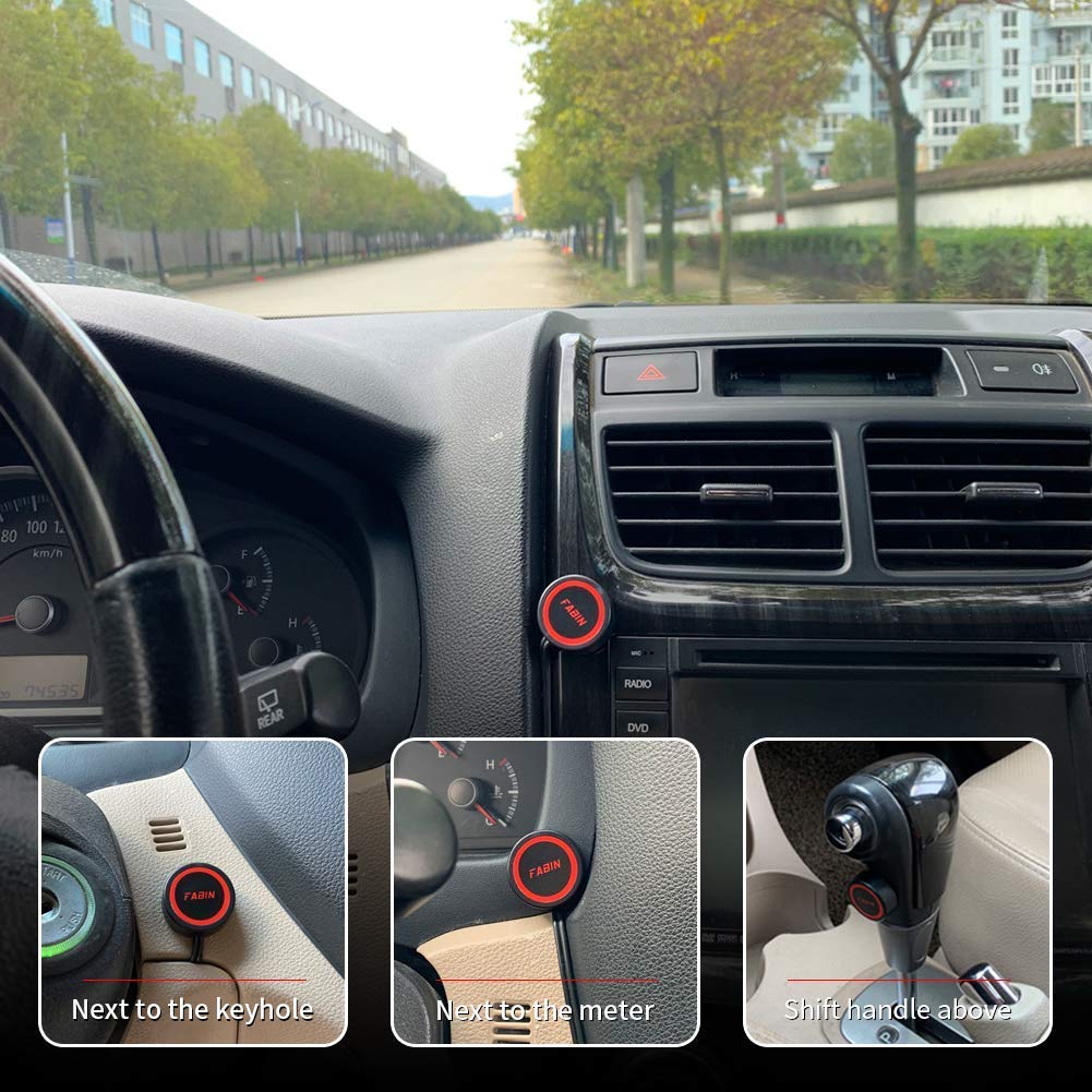 Farbin Horn 12V Car Horns Loud Dual-Tone Waterproof Auto Horns Electric Snail Horn Kit With Relay Harness And Switch Button,Univ