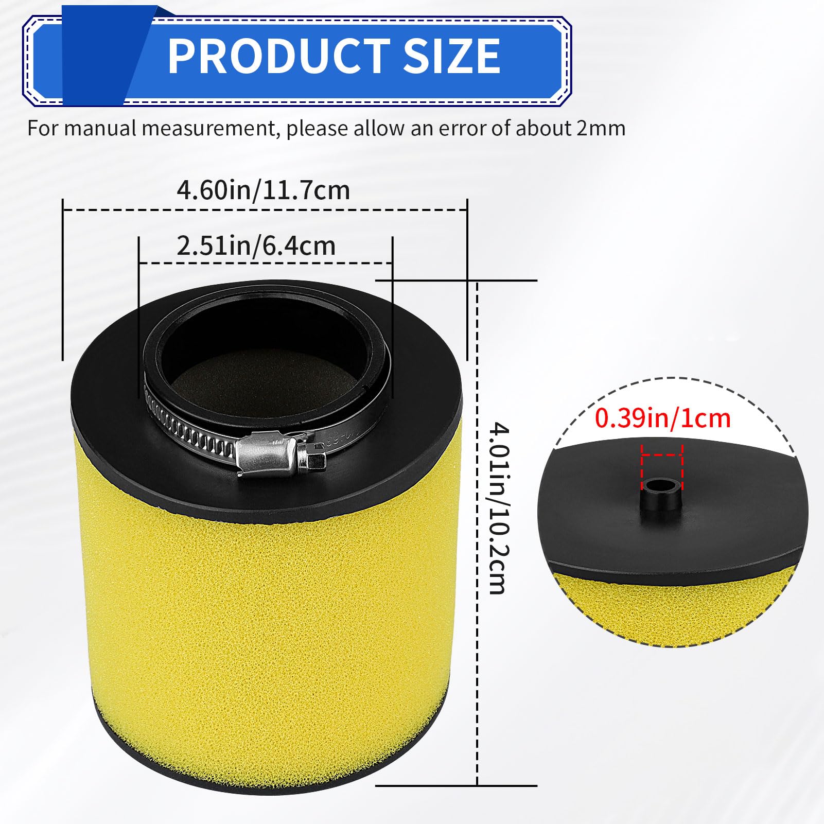 Recon 250 trx250ex 17254-HM8-000 Air Filter for Honda TRX250EX Recon 250 TRX250 TRX250TE 2x4 TRX250TM Sportrax TRX250EX TRX250X