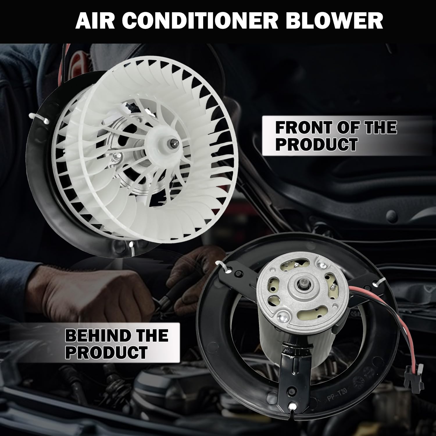 Aspligo Front Ac Heater Blower Motor Fan Fit For Freightliner Century Class 1996-2002 ,Columbia 2000-2002 ,Boa8041500789, 351034