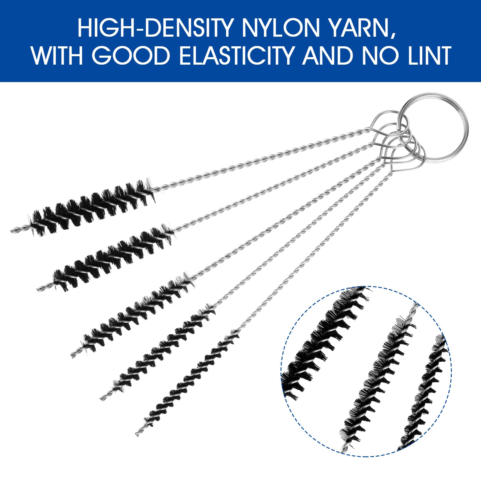 Cobee Carburetor Carbon Dirt Jet Remove Cleaner, 13 Cleaning Wires Set, 10 Cleaning Needles, 5 Nylon Brushes Tool Kit, 1 Sharp P