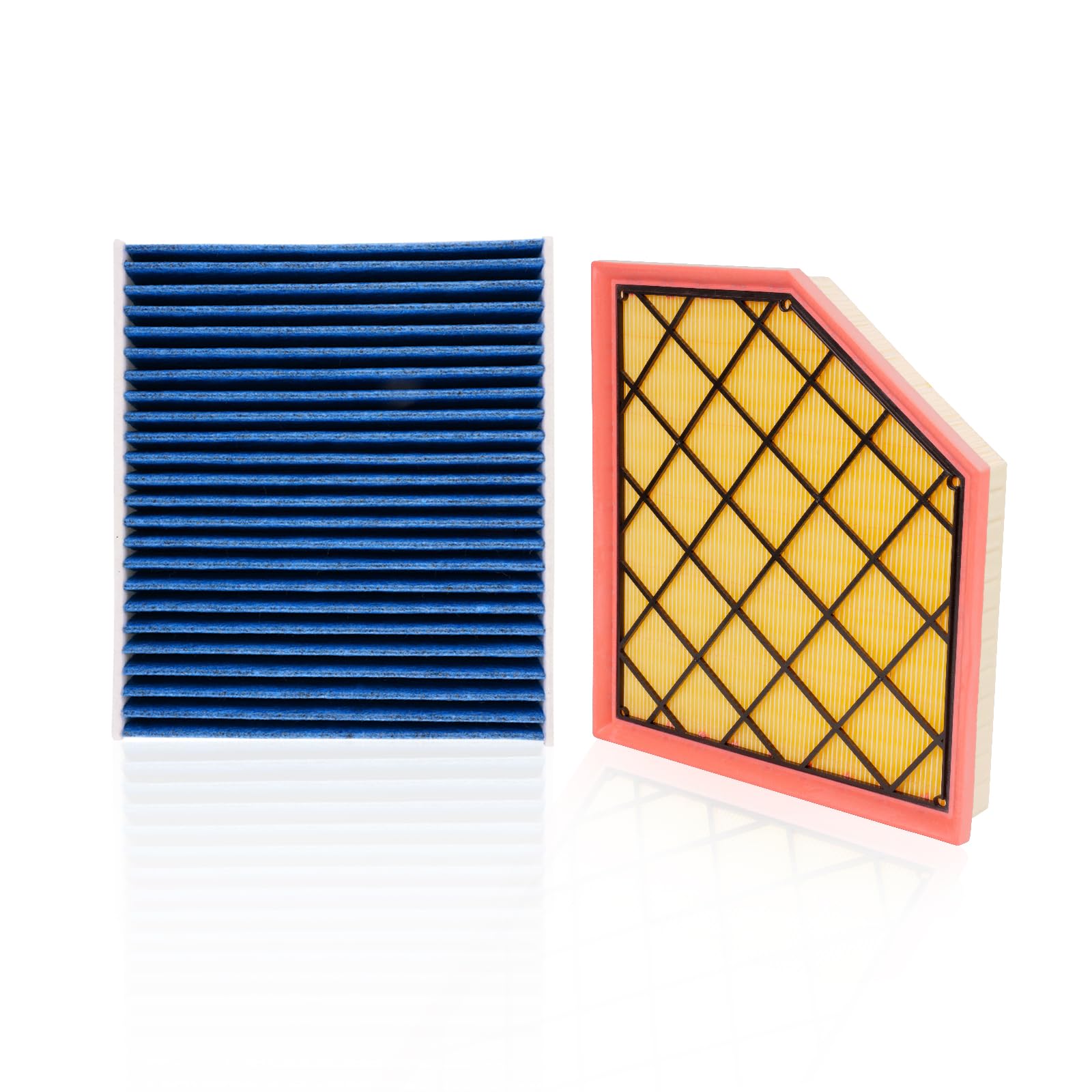 Forccord Cabin Air Filter And Engine Air Filter Fit For Cadillac Ct4 2.0L/2.7L(2025-2020), Ct5 2.0L(2025-2020) Activated Carbon