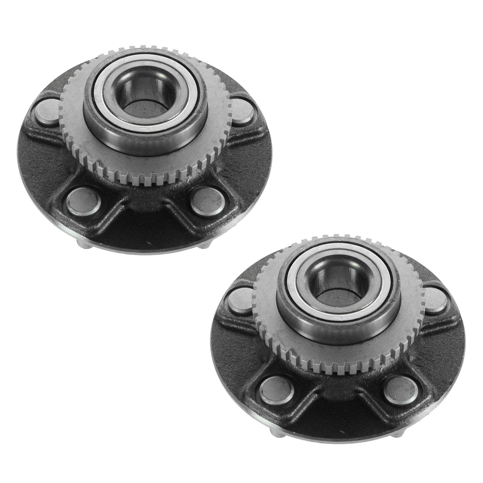 Trq Rear Wheel Hub Bearings Assembly Set Compatible With 1996-1999 Infiniti I30 1995-1999 Nissan Maxima