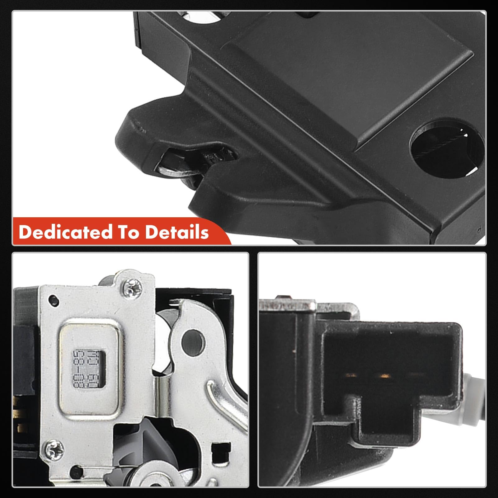 A-Premium Rear Tailgate Power Trunk Lid Lock Actuator Motor Compatible with 2007 2008 2009 2010 2011 2012 Lexus ES350 Sedan, Trunk Latch, Replace# 64600-33140, 6460033140