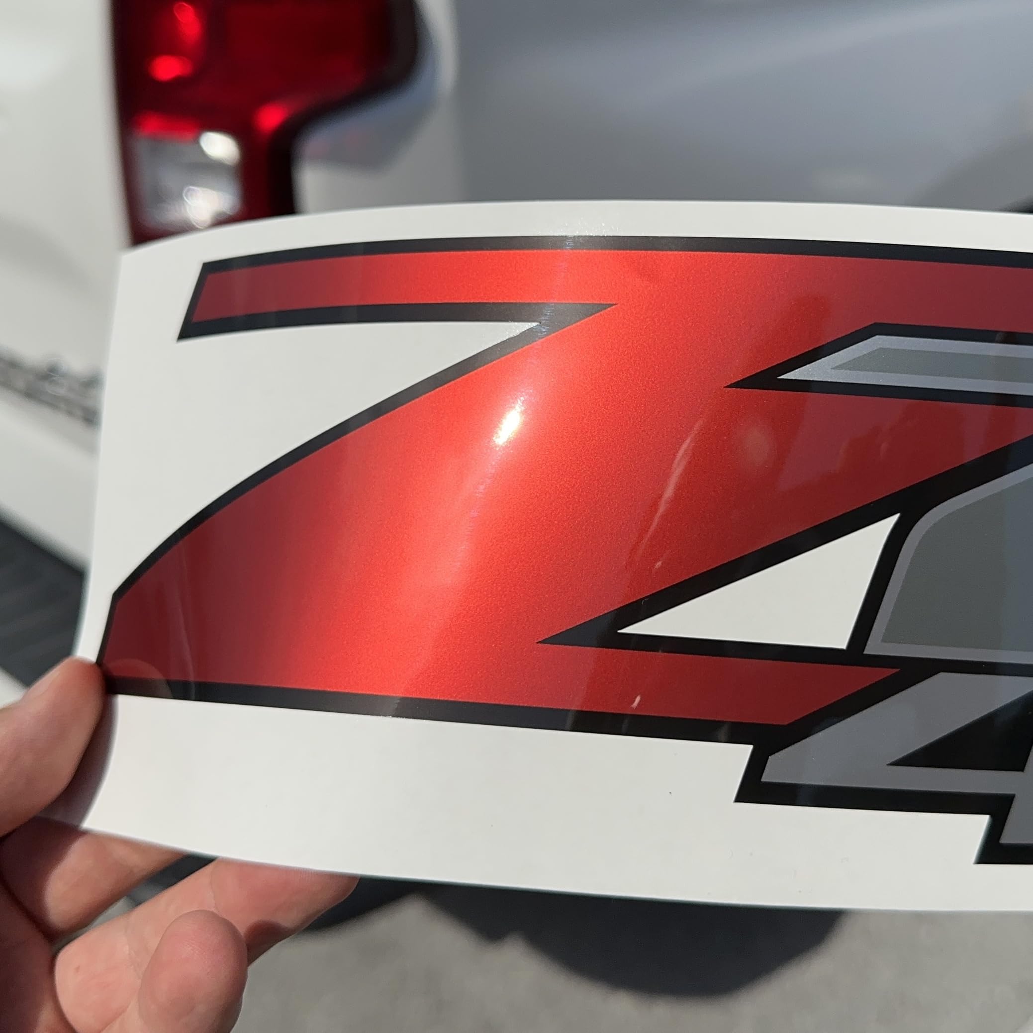 Chevy Silverado Z71 4X4 Decals Stickers (Dimensions 12.5'' X 4'') - F (2007-2013) Bed Side 1500 2500 Hd (Set Of 2) (Gloss (Premi