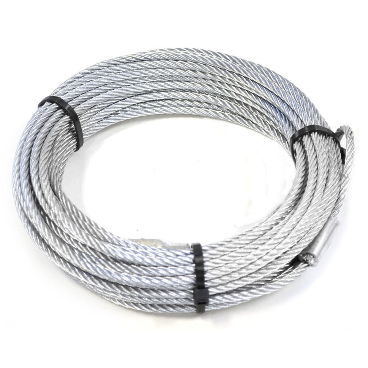 Warn 15236 Replacement Wire Winch Rope Silver, 50 Feet
