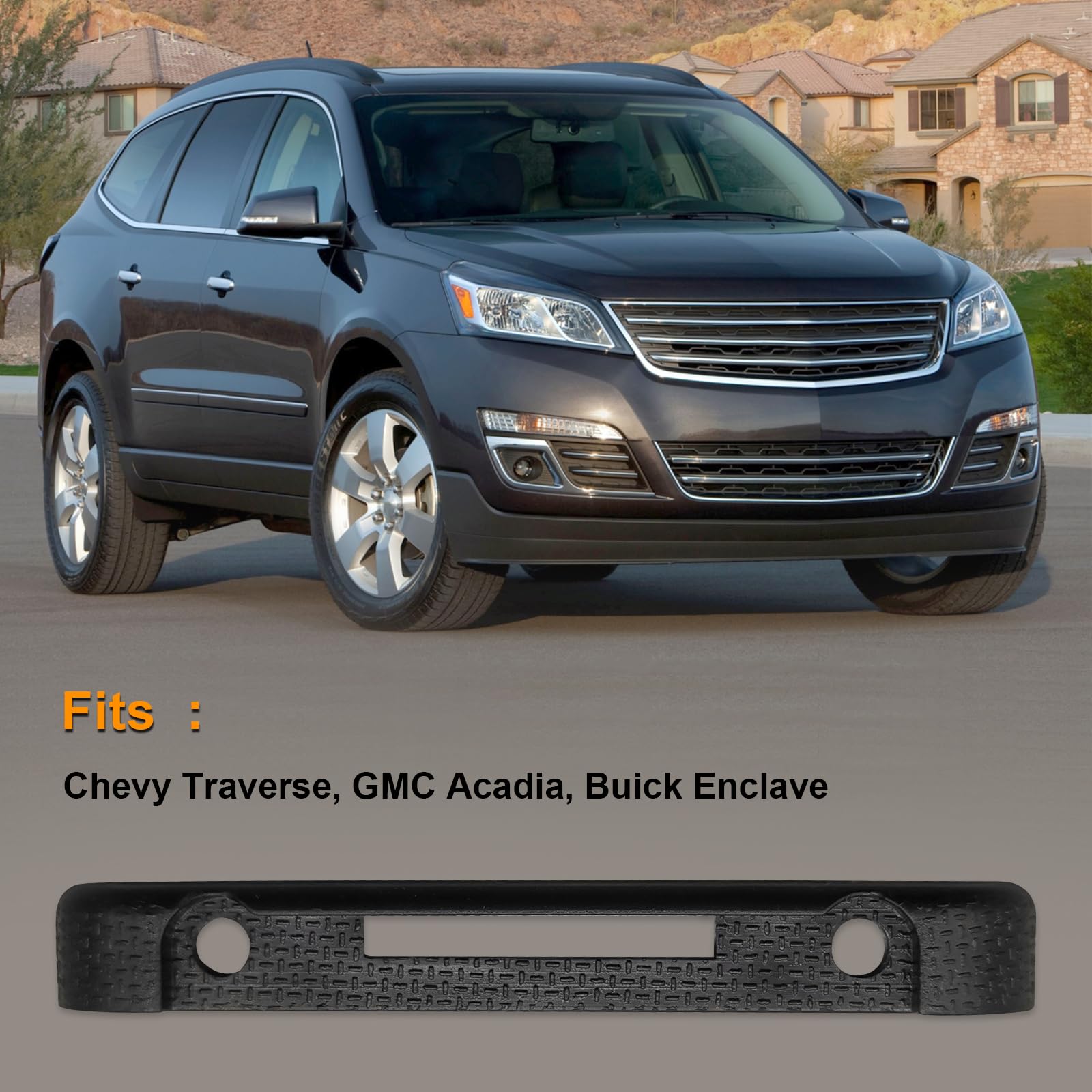 Paderson Front Sliding Moonroof Cover Latch, GM F Retainer 84691055, ABS, Compatible with Chevy Traverse, GMC Acadia, Buick Enclave