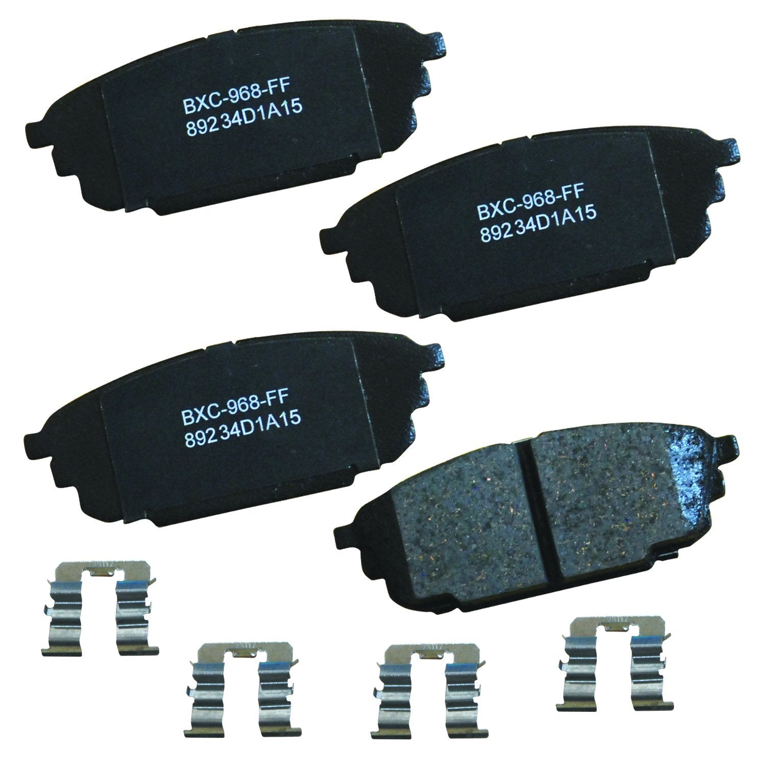 Bendix Premium Sbc892 Ceramic Rear Brake Pads For Mazda Protege 2003-2001, Protege5 2003-2002