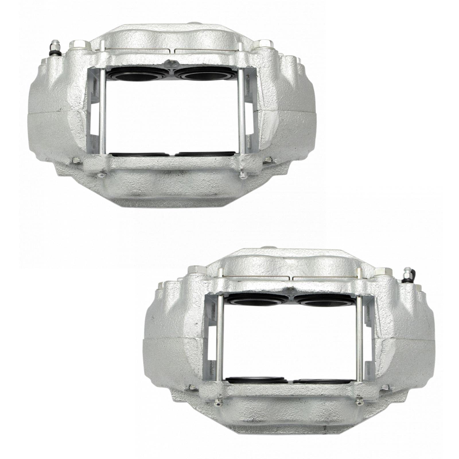 Trq Front Brake Caliper Set Compatible With 2008-2015 Toyota Sequoia 2007-2015 Tundra