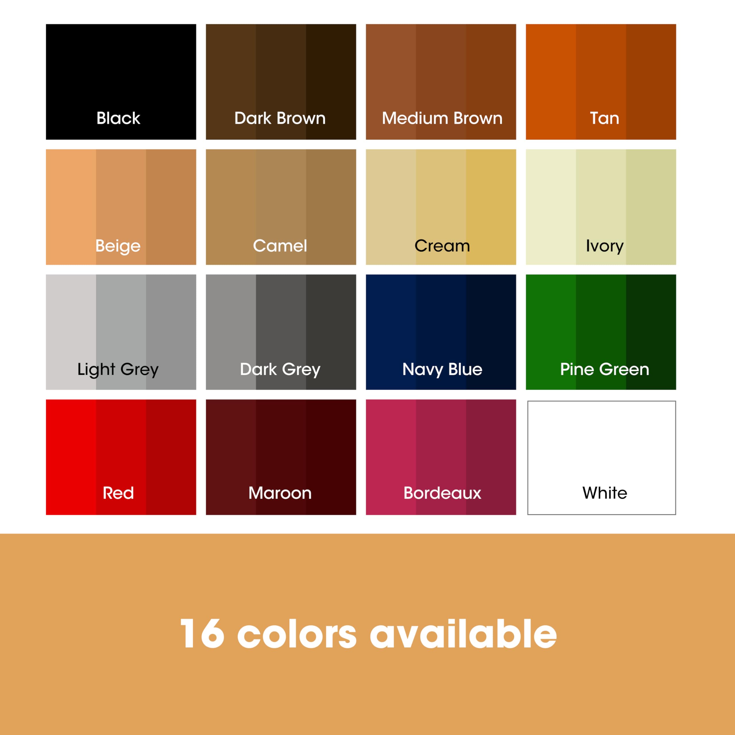 Furniture Clinic Leather Complete Restoration Kit | With Leather Recoloring Balm, Cleaner, 2-In-1 Protection Cream & Conditioner