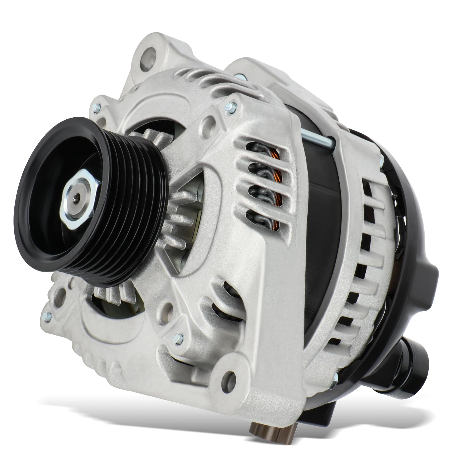 ASTOU 2.4L 130Amp Alternator Replacement for Honda Accord 2008-2012, Acura TSX 2009-2014, Replaces 11390 104210