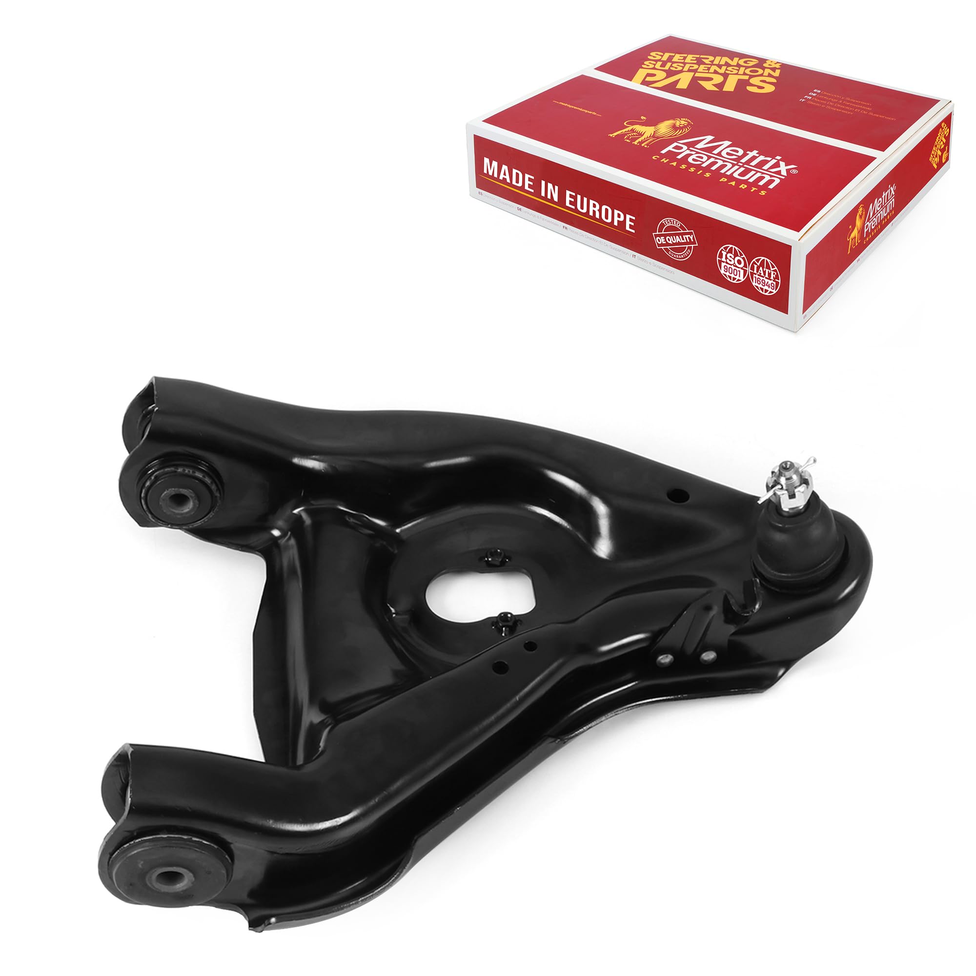 Metrix Premium Chassis Parts - Front Right Lower Control Arm W Ball Joint & Bushing Assembly Fits 96-02 Chevrolet Express 1500,