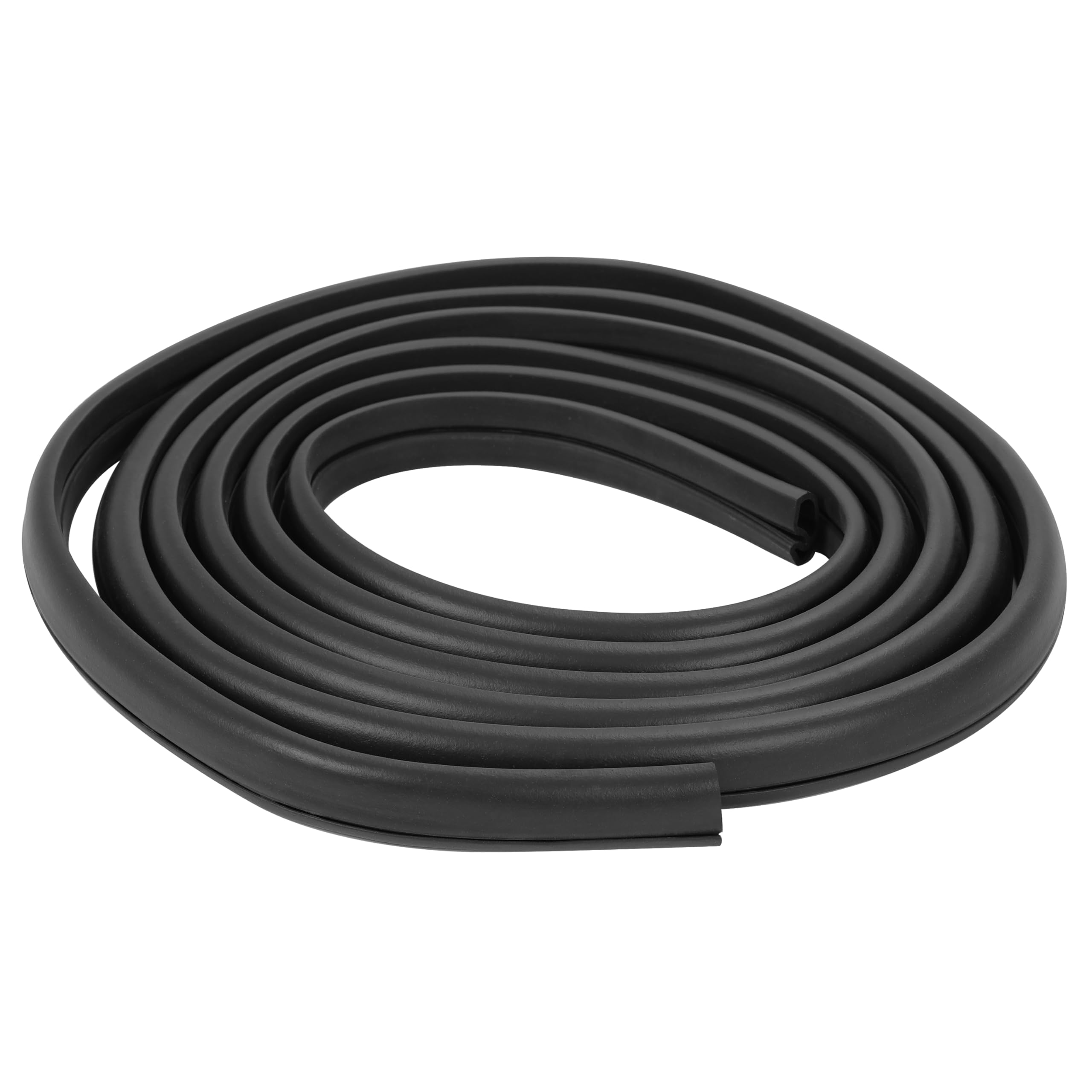 Ecotric Door Seals Rubber Weatherstrip Pair Set For 1973-1979 Ford Bronco F100 F150 F250 F350 Black