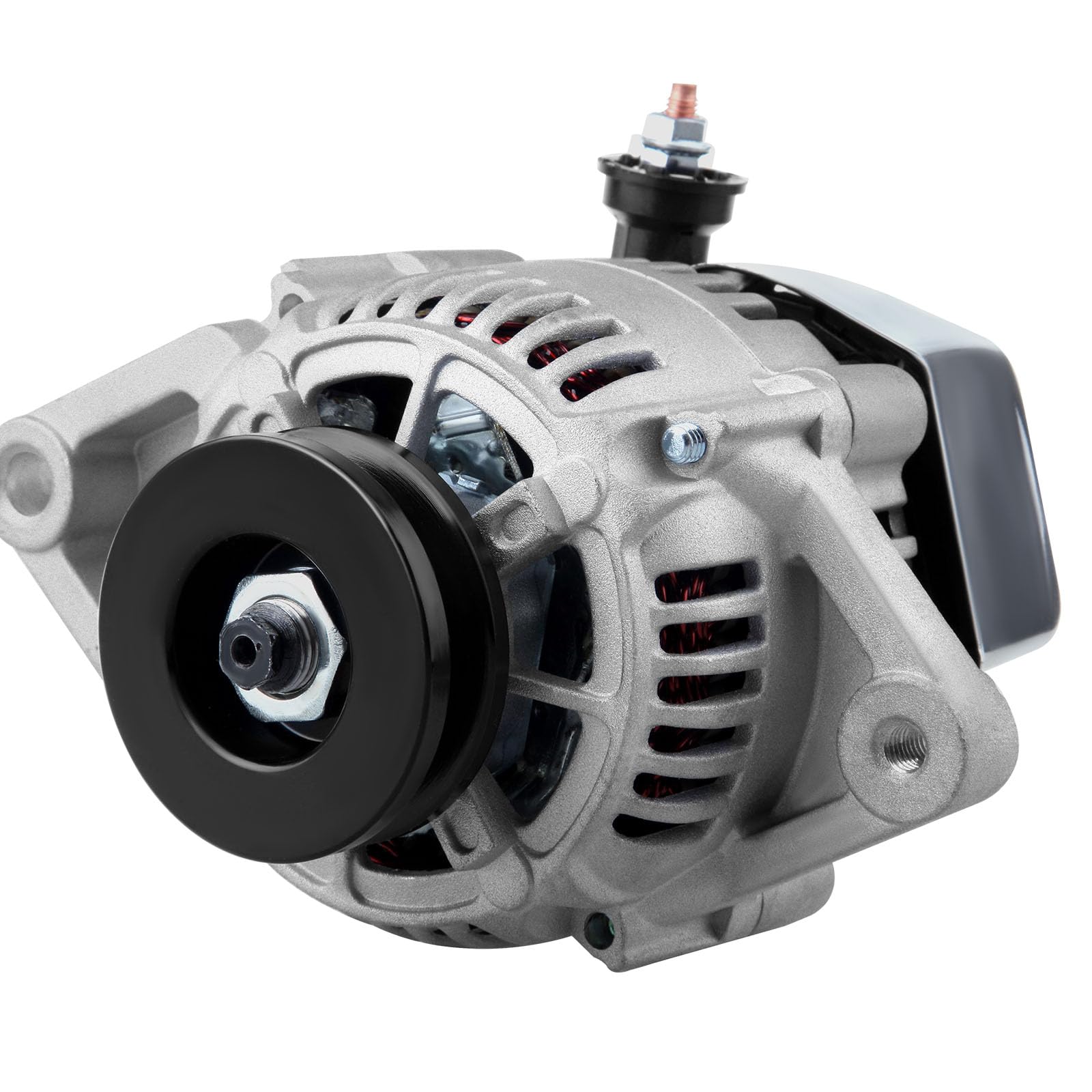 Scitoo Alternator Fits For Chevrolet For Express 1500 06 07,For Chevrolet For Silverado 1500 07, For Gmc For Savana 1500 06 07 1-Wire 35 Amp 1-2119-11Ndse 12180-S 12180-Sen High Output Alternator