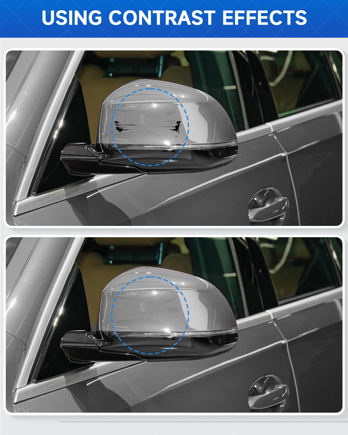 Teslaunch Touch Up Paint For Bmw, Glacier Silver Metallic(A83) Exact Match Touch Up Paint Car Scratch Repair (Glacier Silver Met