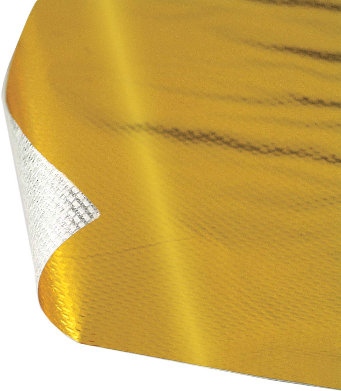 Design Engineering 010390 Reflect-A-Gold High-Temperature Heat Reflective Adhesive Backed Roll, 24'' X 150' Roll