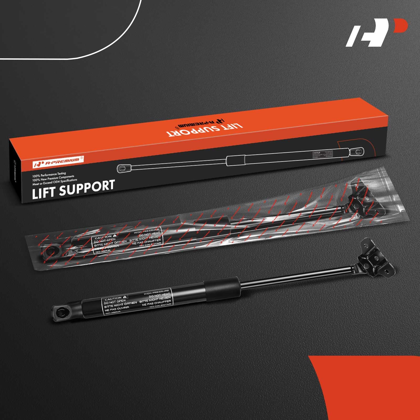 A-Premium Front Hood Bonnet Lift Supports Shock Struts Compatible With Honda Accord 2008 2009 2010 2011 2012 Coupe/Sedan, Replace# 74145Ta1305, 2-Pc Set