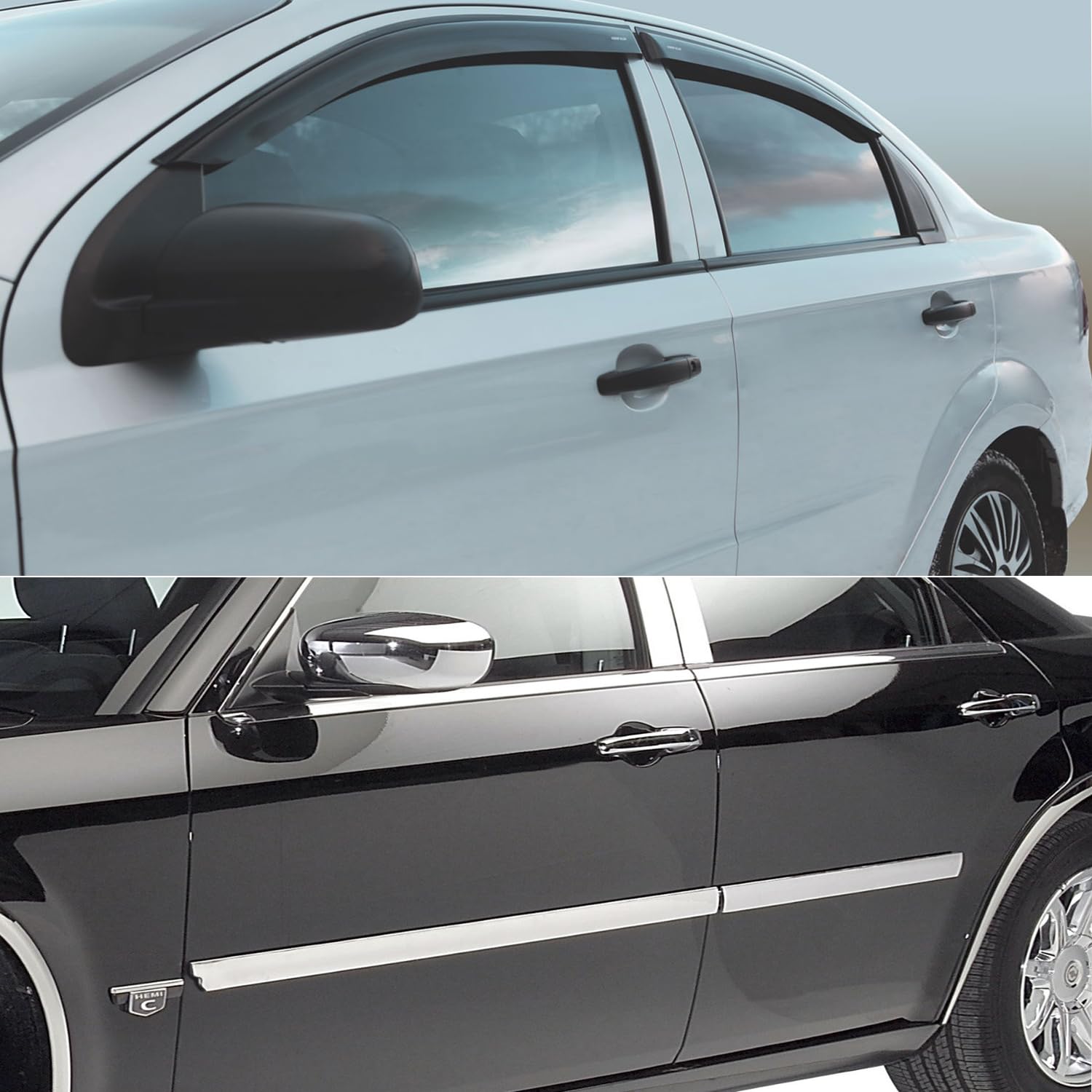 Sbwlkj 25Ft Automotive Chrome Trim Molding 3/4''(20Mm) Heavy Duty Car Side Moldings(Self Adhesive) Uv-Protected Scratch-Proof Fo