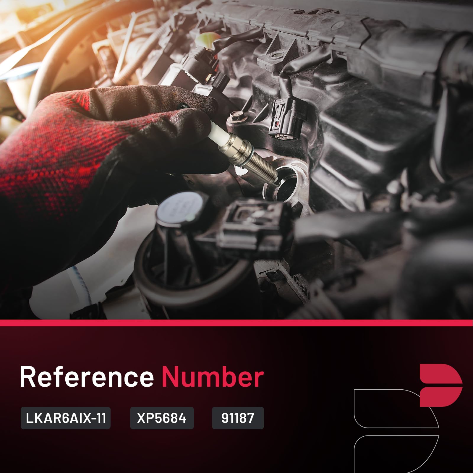 Bdfhyk Lkar6Aix-11 Iridium Spark Plugs Compatible With Chevy Nissan 2007-2013 Altima 2008-2013 Rogue 2007-2012 Sentra 2013-2021 Nv200 1.6L 1.8L 2.0L 2.5L L4 Engine Replacement For Xp5684, Set Of 4