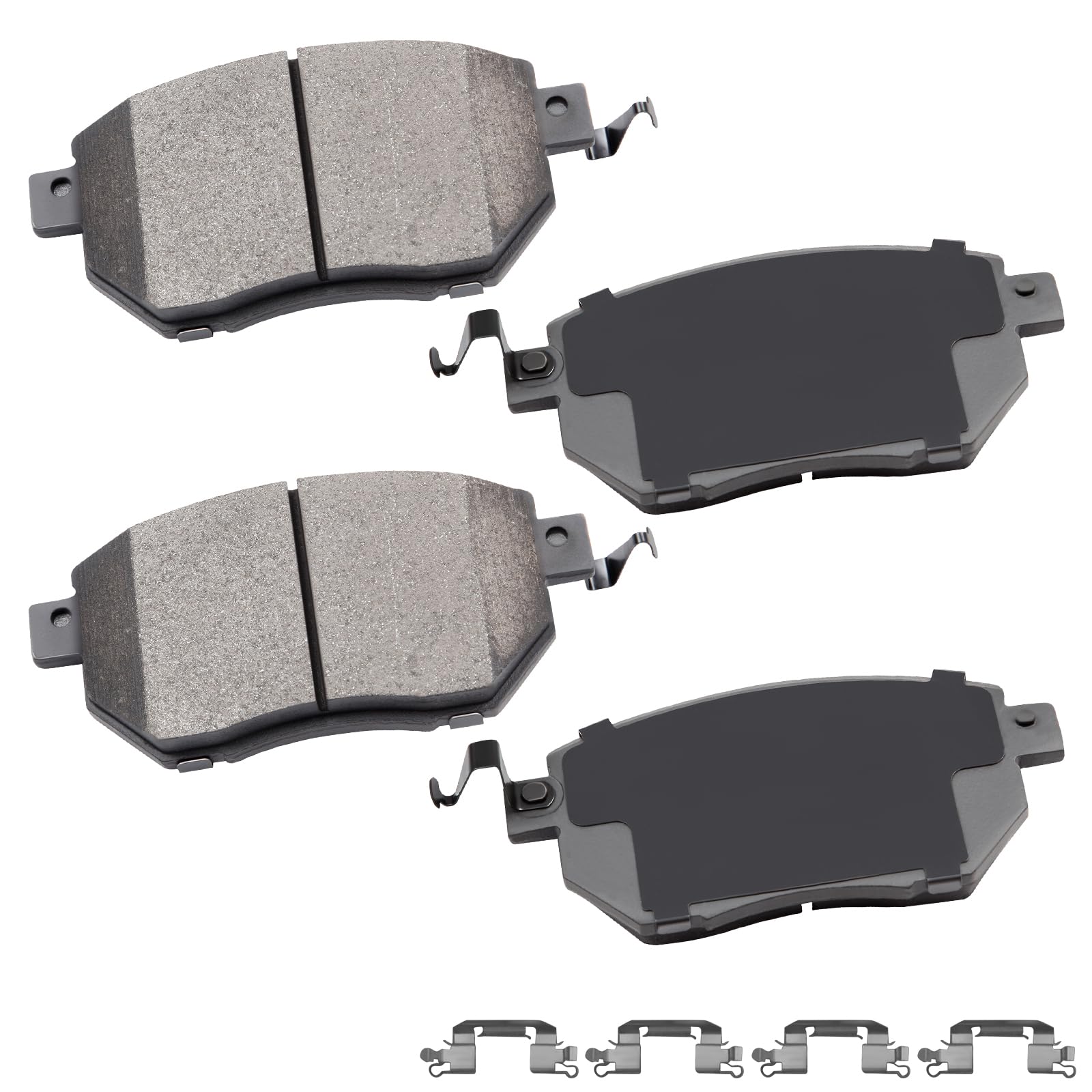 Cciyu D969 Ceramic Front Brake Pad Set - Fit For Infiniti Fx35, Fx45, Nissan Altima, Maxima, Murano