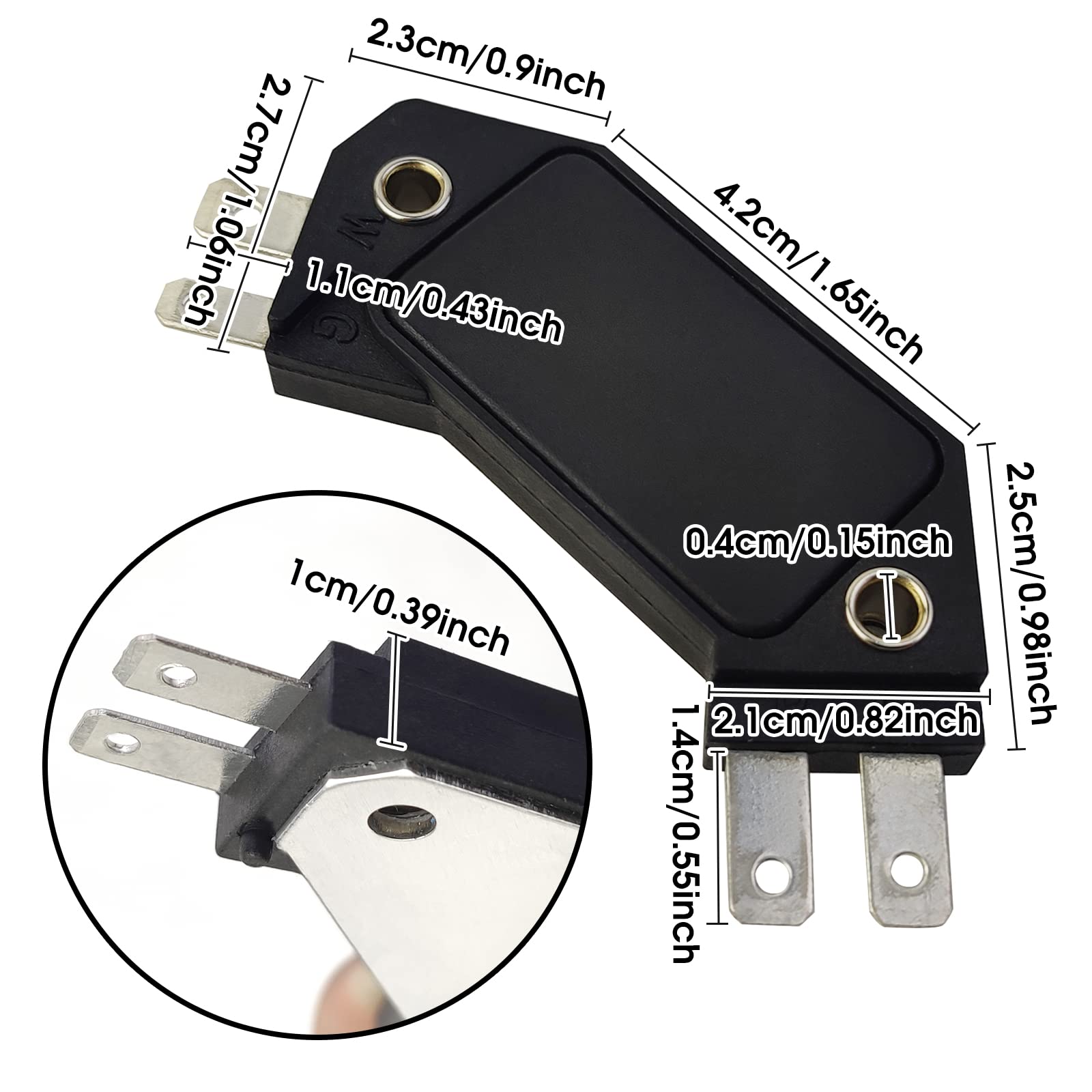 4 Pin Performance Ignition Module 1974-1988 For Chevy Pontiac Olds Buick