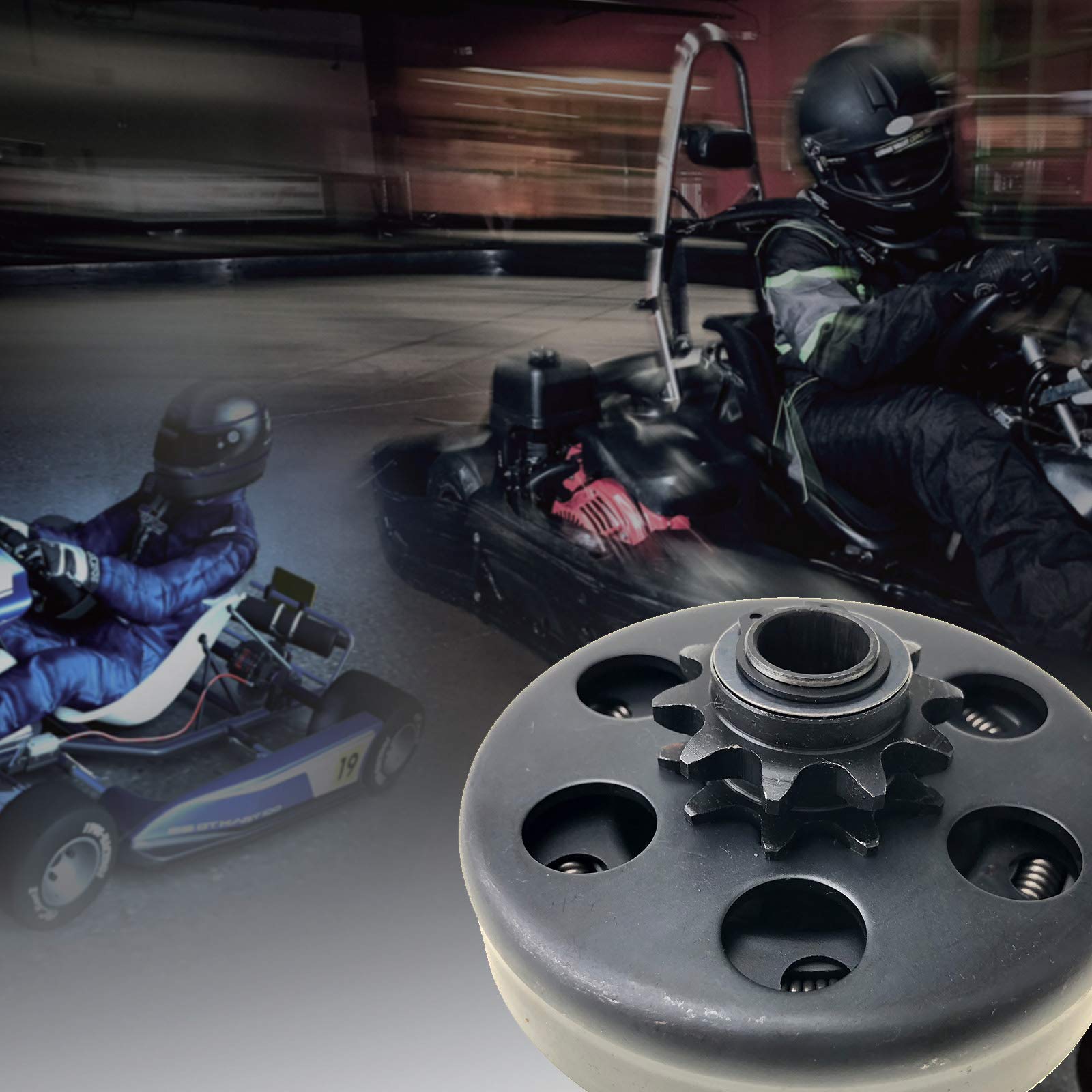 Centrifugal Clutch 5/8 Shaft And 10 Tooth Fit For #40/41/420 Chain Sprocket For Go-Karts Mini Bike Lawnmower Engine 6.5Hp