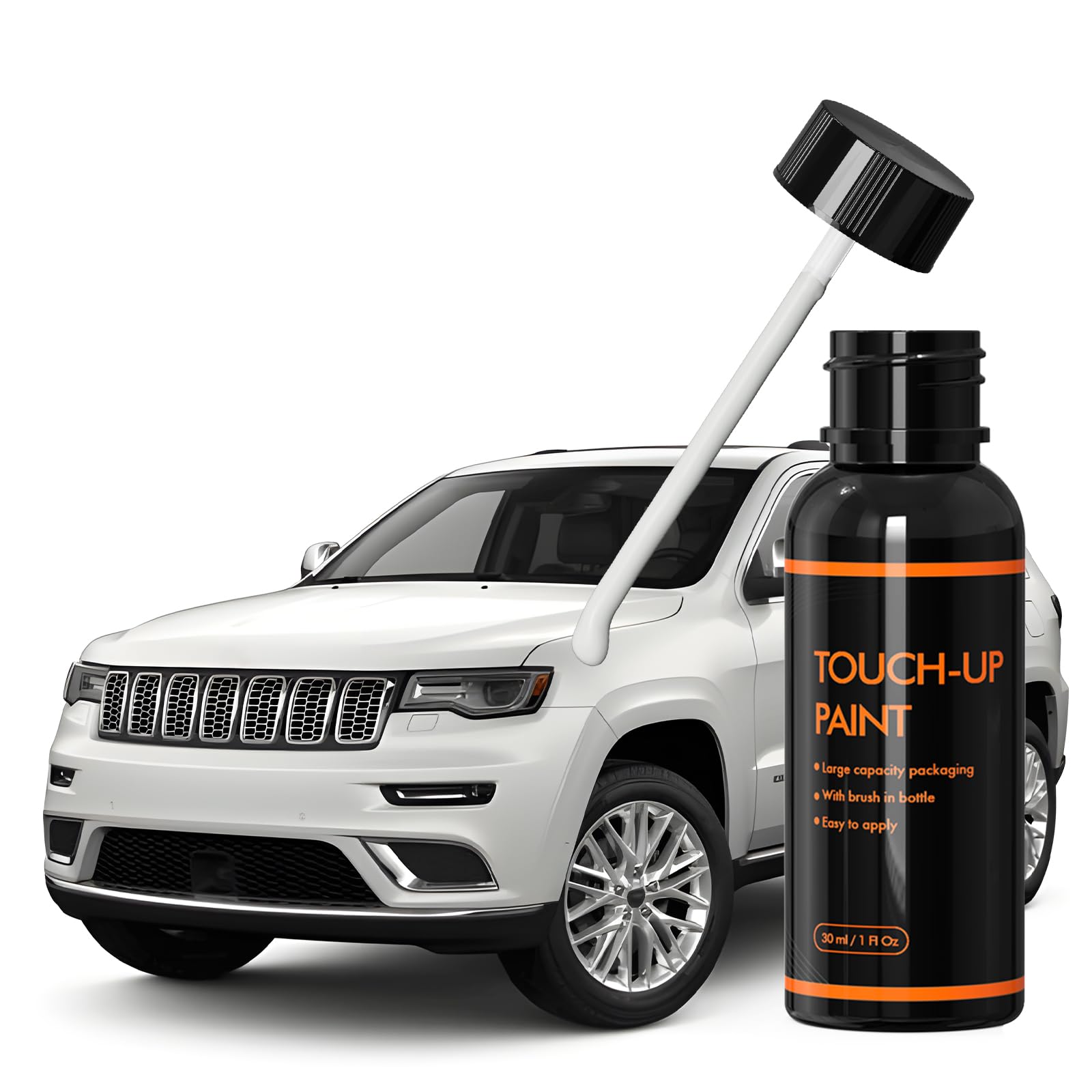 Xtryfun Pwd/Jwd Ivory Touch Up Paint For Jeep, Diy Car Paint Scratch Repair Kit, Automotive Paint, Quick & Easy Fix Scratch Repa
