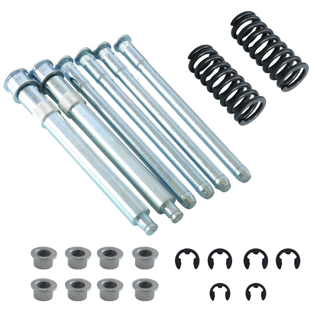 Door Hinge Pin Bushing Repair Kit with Spring Compatible with Chevrolet C1500 C2500 C3500 K1500 K2500 K3500 GMC Suburban Tahoe C