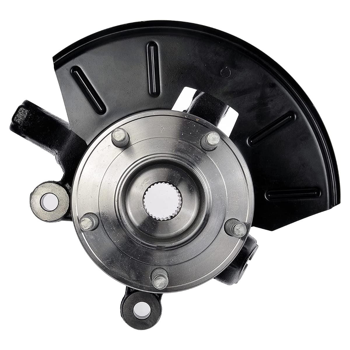 Autoshack Front Steering Knuckle & Wheel Bearing Hub Assembly 5 Lugs Driver Side Replacement For 2005-2012 Ford Escape 2005-2011 Mercury Mariner 2005 2006 2008-2011 Mazda Tribute 4Wd Awd Fwd Kn798407