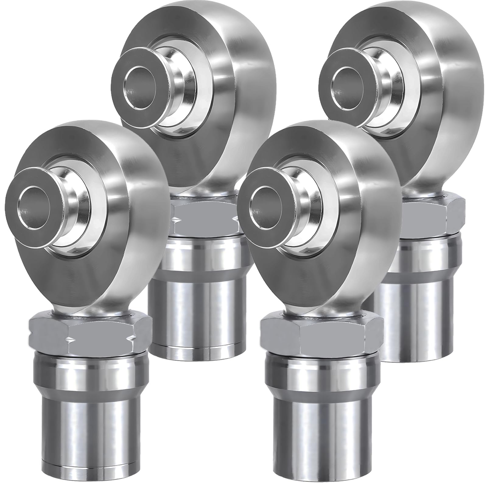 YIFUOK 1.25'' Heim Joint Rod End kit w/Spacer,Tube Adapters & Jam Nuts,RH & LH Hand Thread 1 1/4'' Chromoly Panhard Bar Kit for 