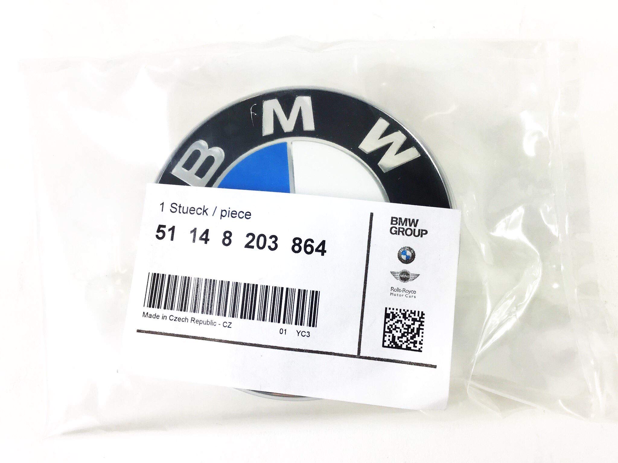 Bmw 51-14-8-203-864 Badge (Trunk Lid :511410), 1 Pack