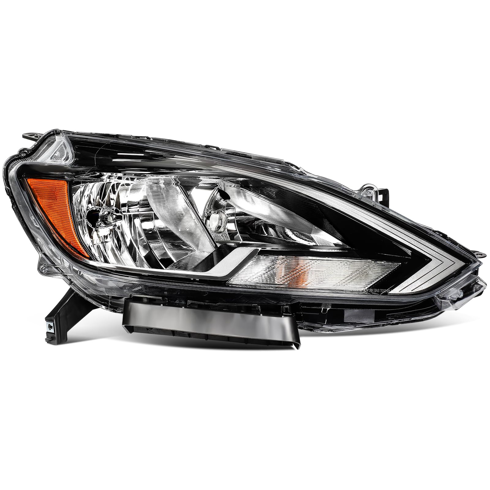OCPTY Right Side headlight Assembly Replacement 2016-2019 for Nissan Sentra